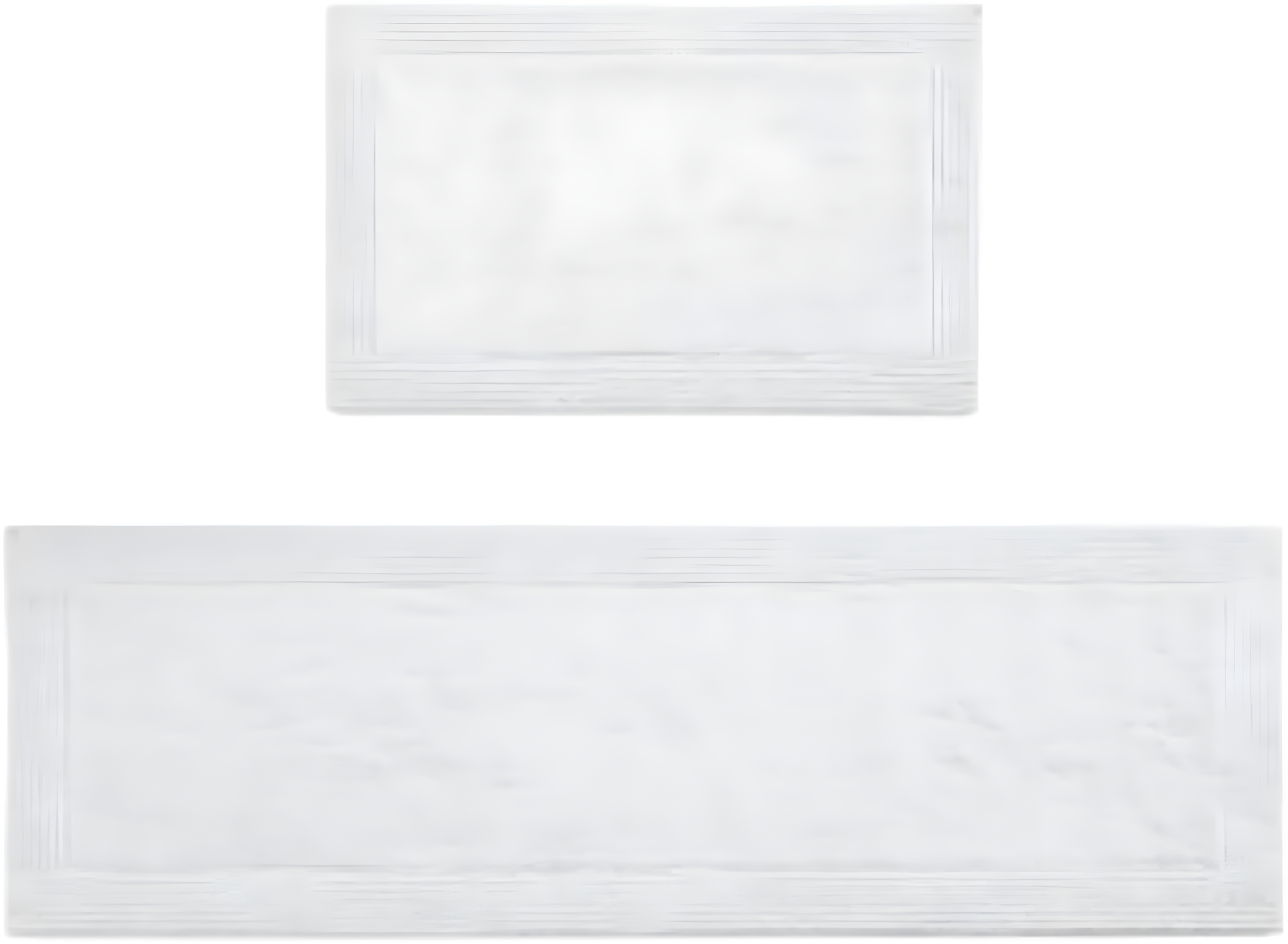 Splendor 100% Cotton Tufted 3000 GSM Reversible Bath Rug