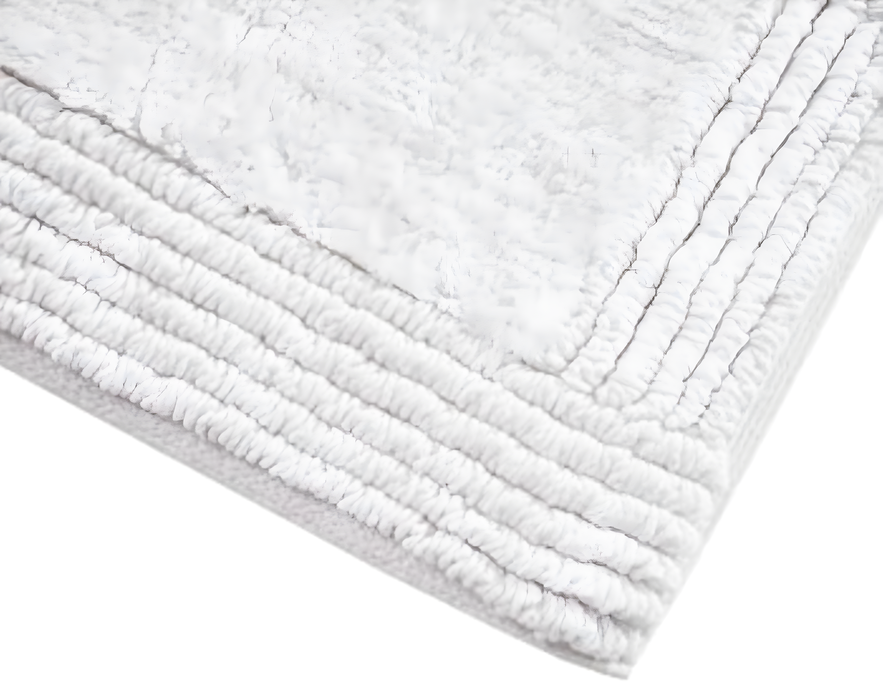 Splendor 100% Cotton Tufted 3000 GSM Reversible Bath Rug
