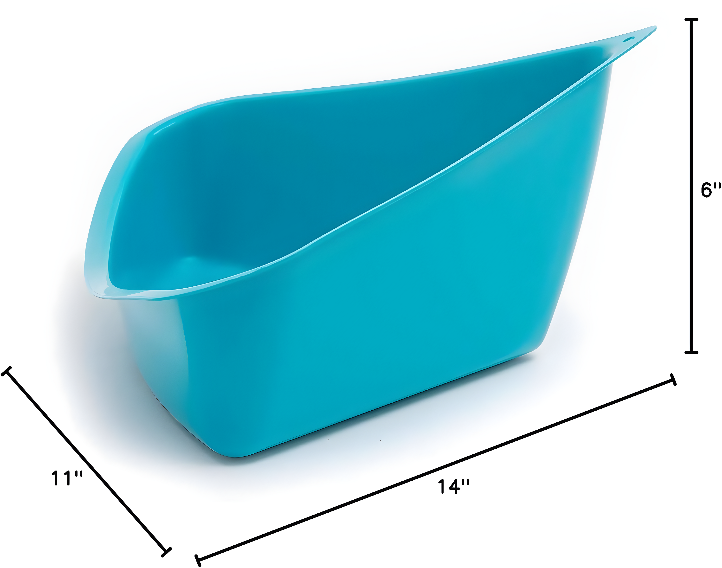 Lixit Medium Corner Litter Pan for Ferrets, Rabbits, Rats, Guinea Pigs and Other Small Animals