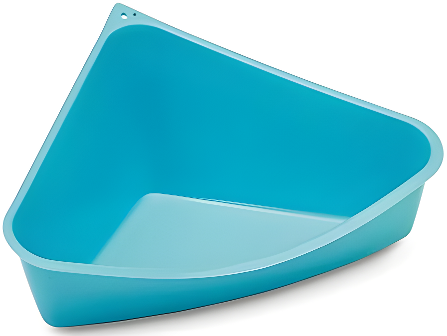 Lixit Medium Corner Litter Pan for Ferrets, Rabbits, Rats, Guinea Pigs and Other Small Animals