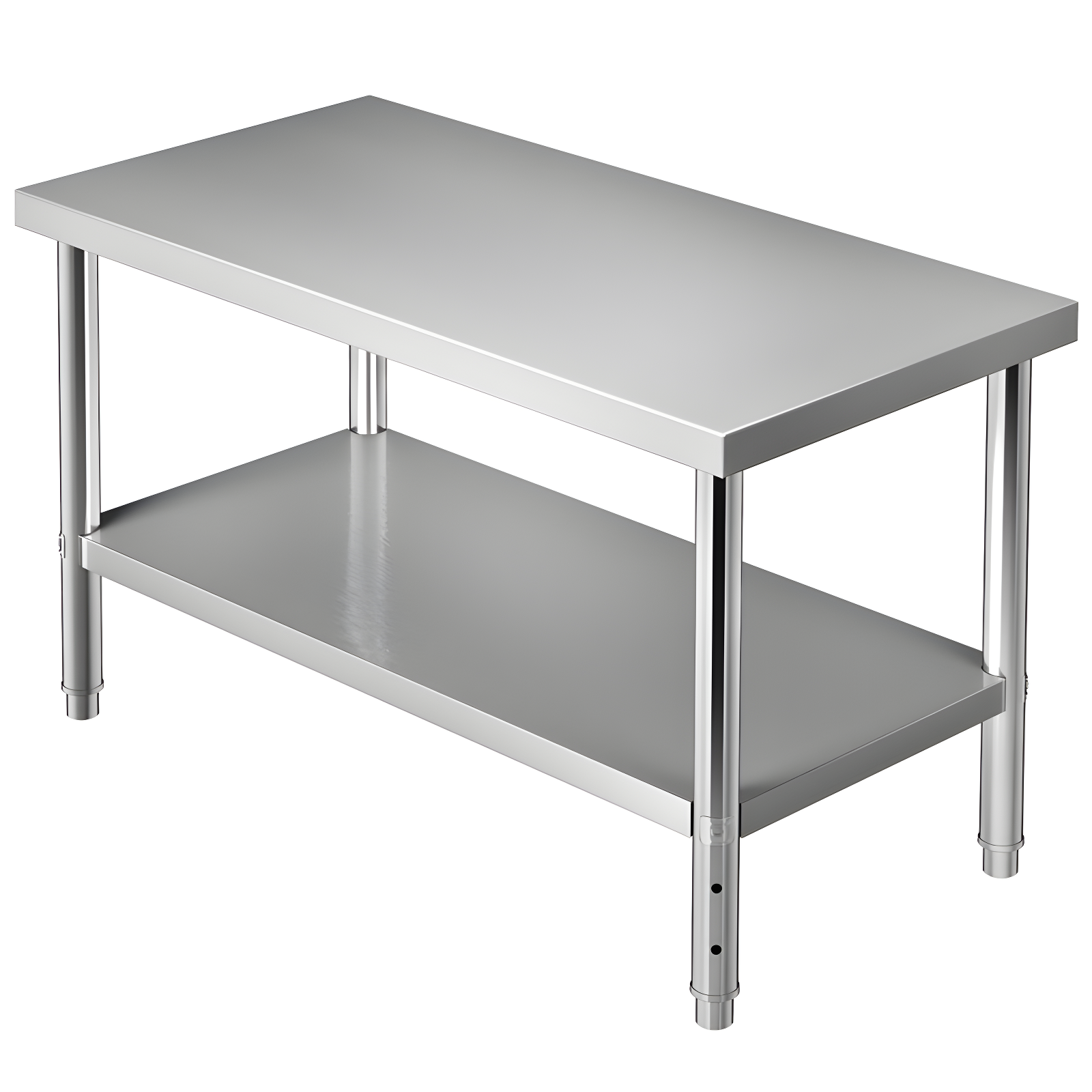Prep & Savour Demnan Metal Top Workbench