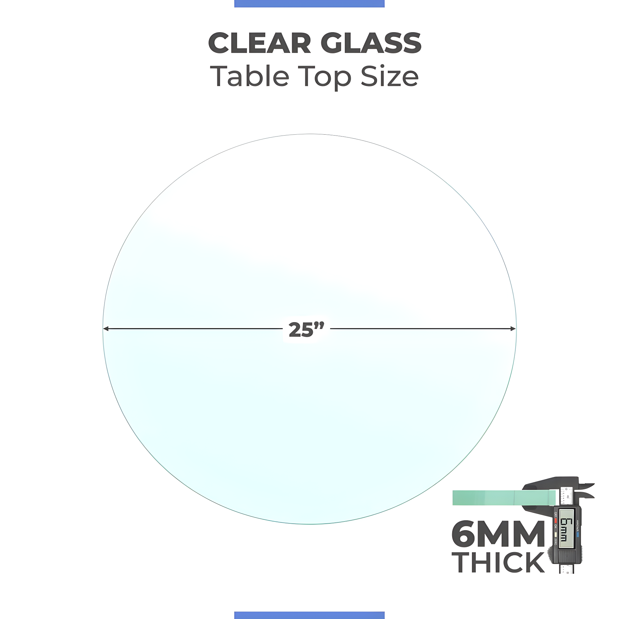 Genoa Glass Table Top