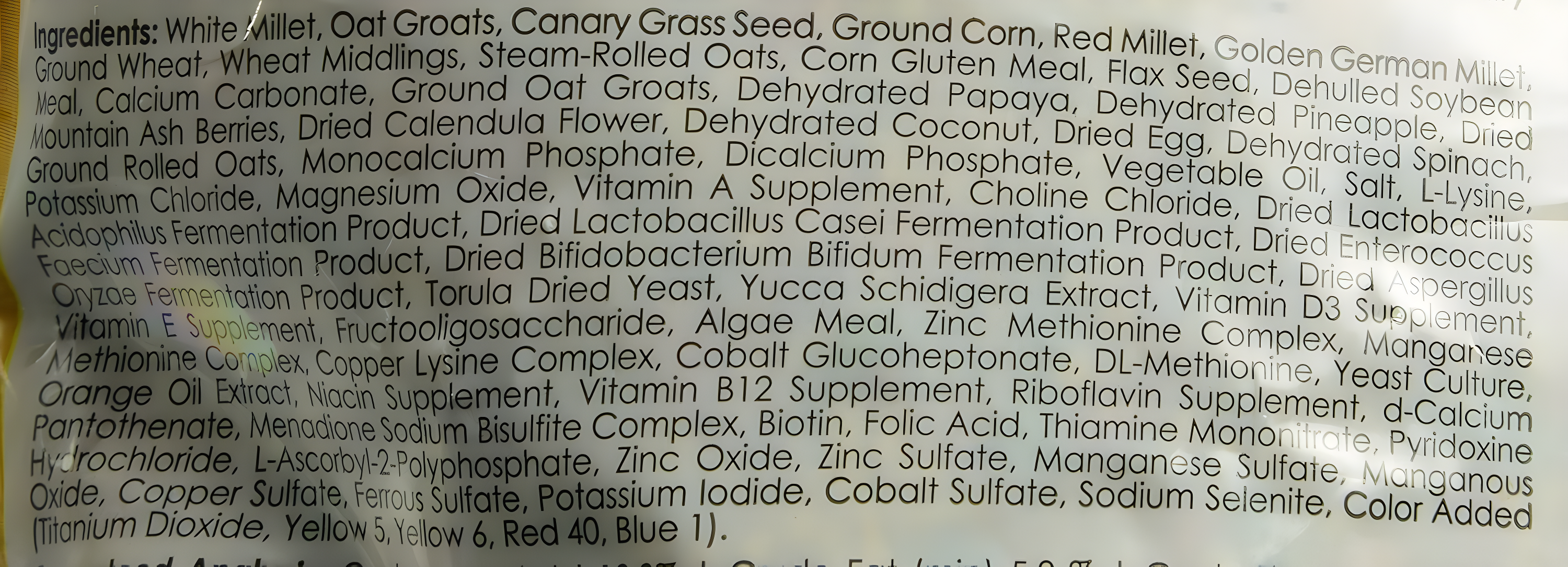 Vitakraft Vita Smart Gourmet Parakeet Food - Vitamin-Fortified - Daily Pet Bird Food