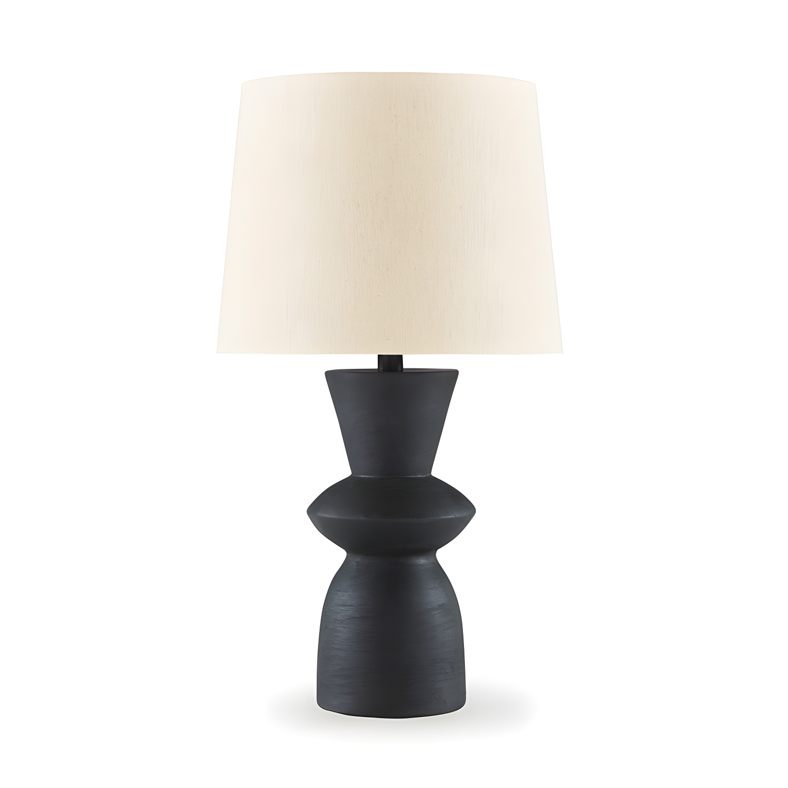 Benjara Solid Wood Table Lamp (Set of 2)