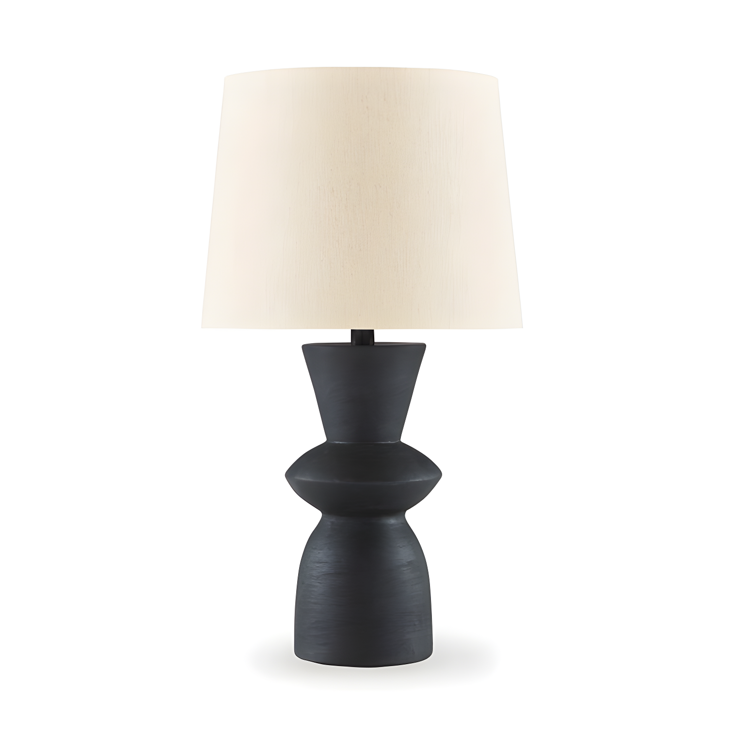 Benjara Solid Wood Table Lamp (Set of 2)