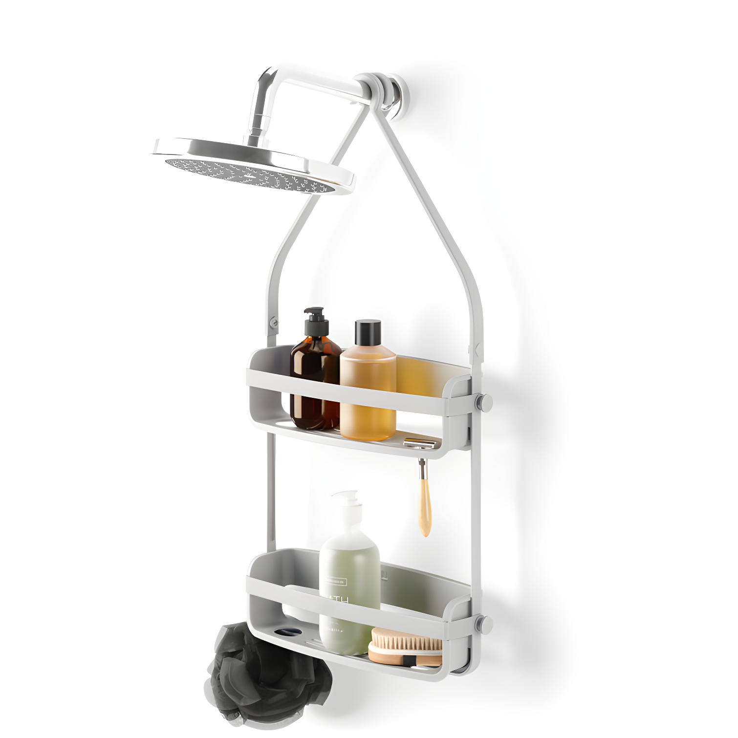 Umbra Flex Wall Mounted Optional Shower Caddy