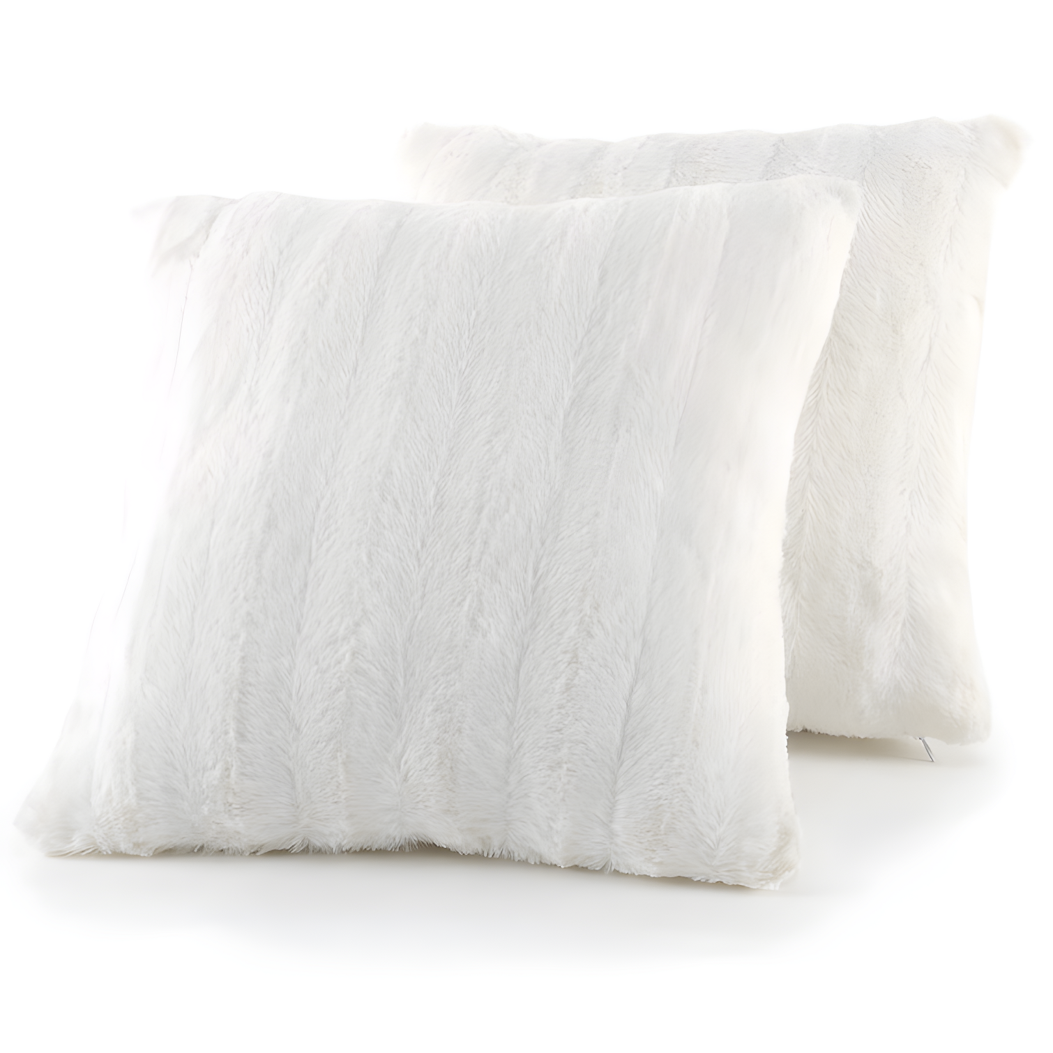 Cheer Collection FRBIN Square Pillow Cover & Insert (Set of 2)