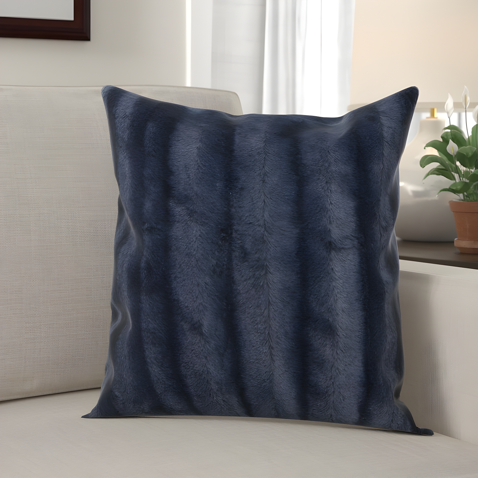 Cheer Collection FRBIN Square Pillow Cover & Insert (Set of 2)