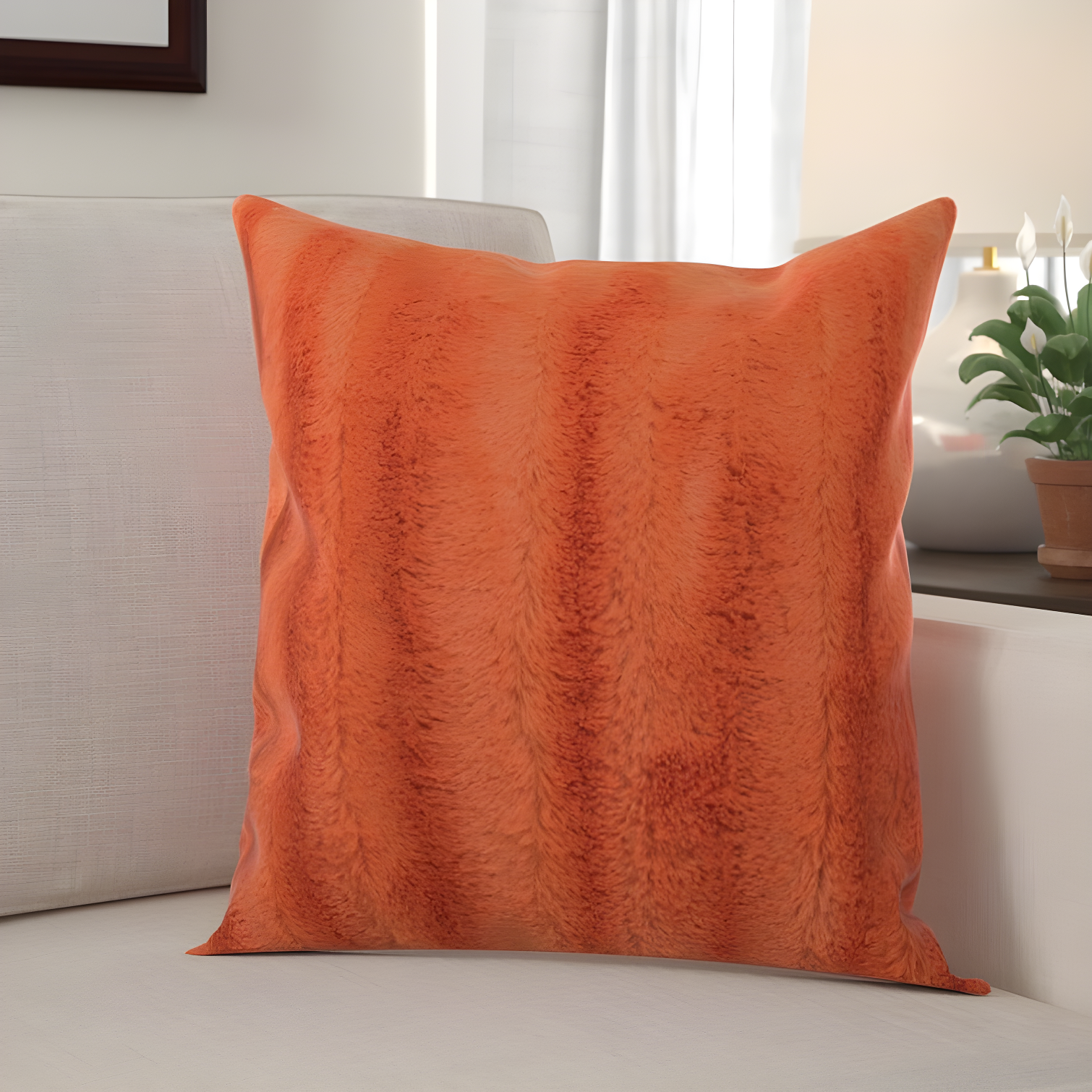 Cheer Collection FRBIN Square Pillow Cover & Insert (Set of 2)