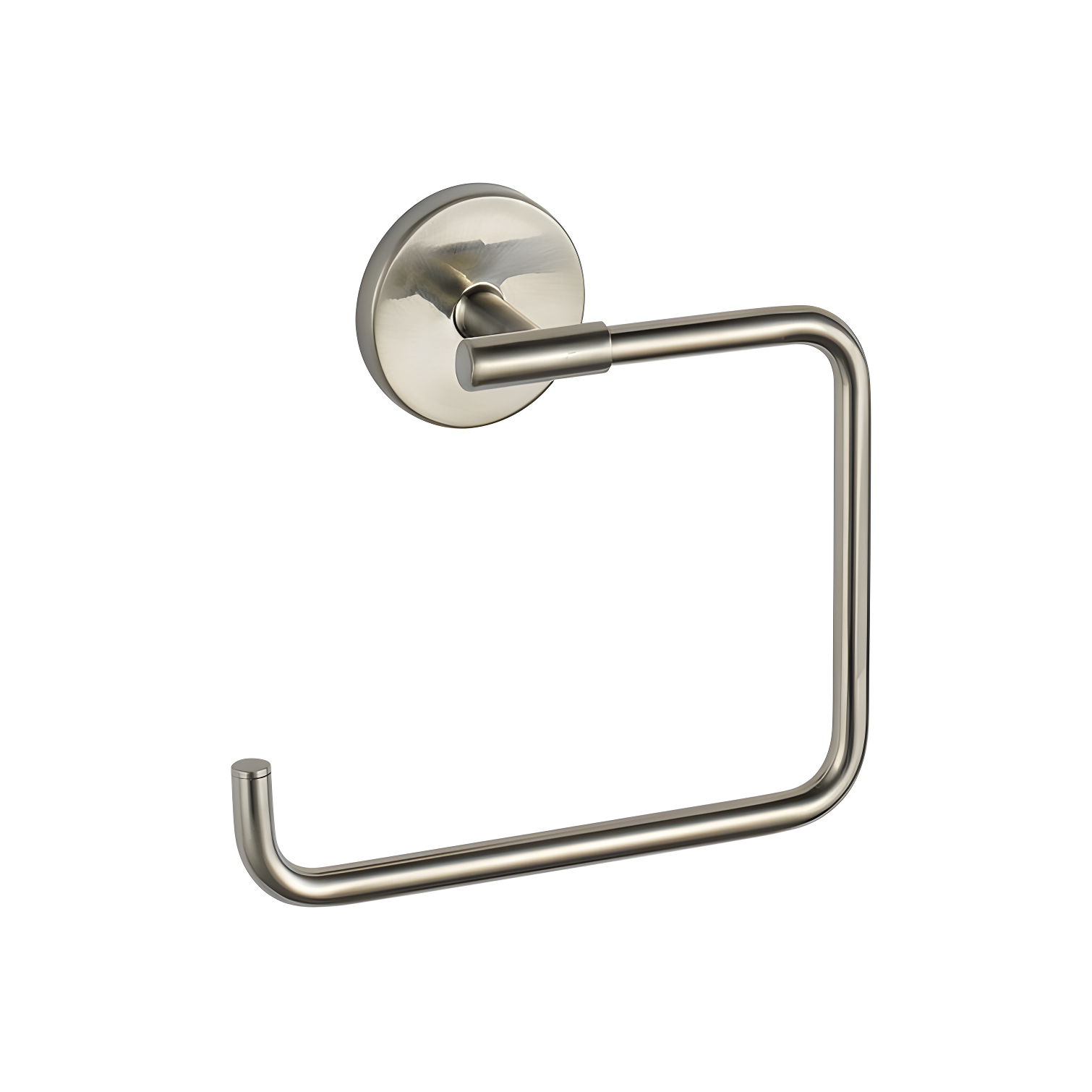 Trinsic Wall Mount Square Open Towel Ring Bath Hardware Accessory
