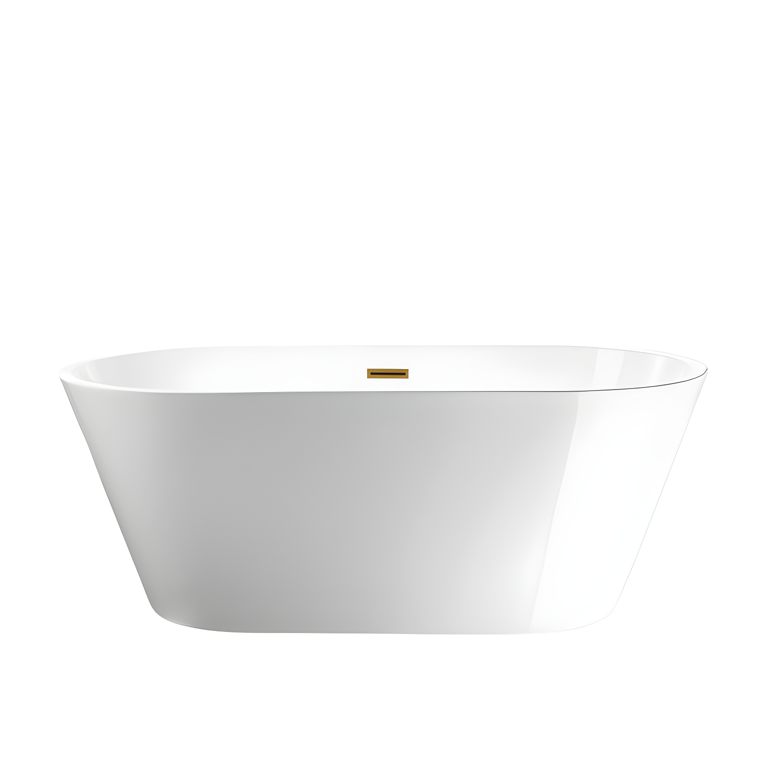 67'' x 32'' Freestanding Soaking Acrylic Bathtub