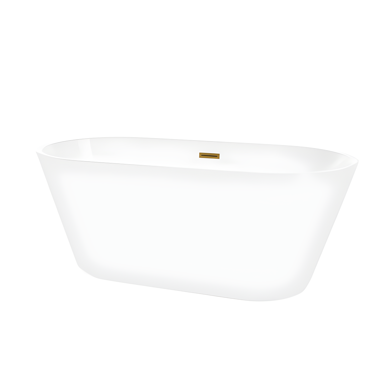 67'' x 32'' Freestanding Soaking Acrylic Bathtub