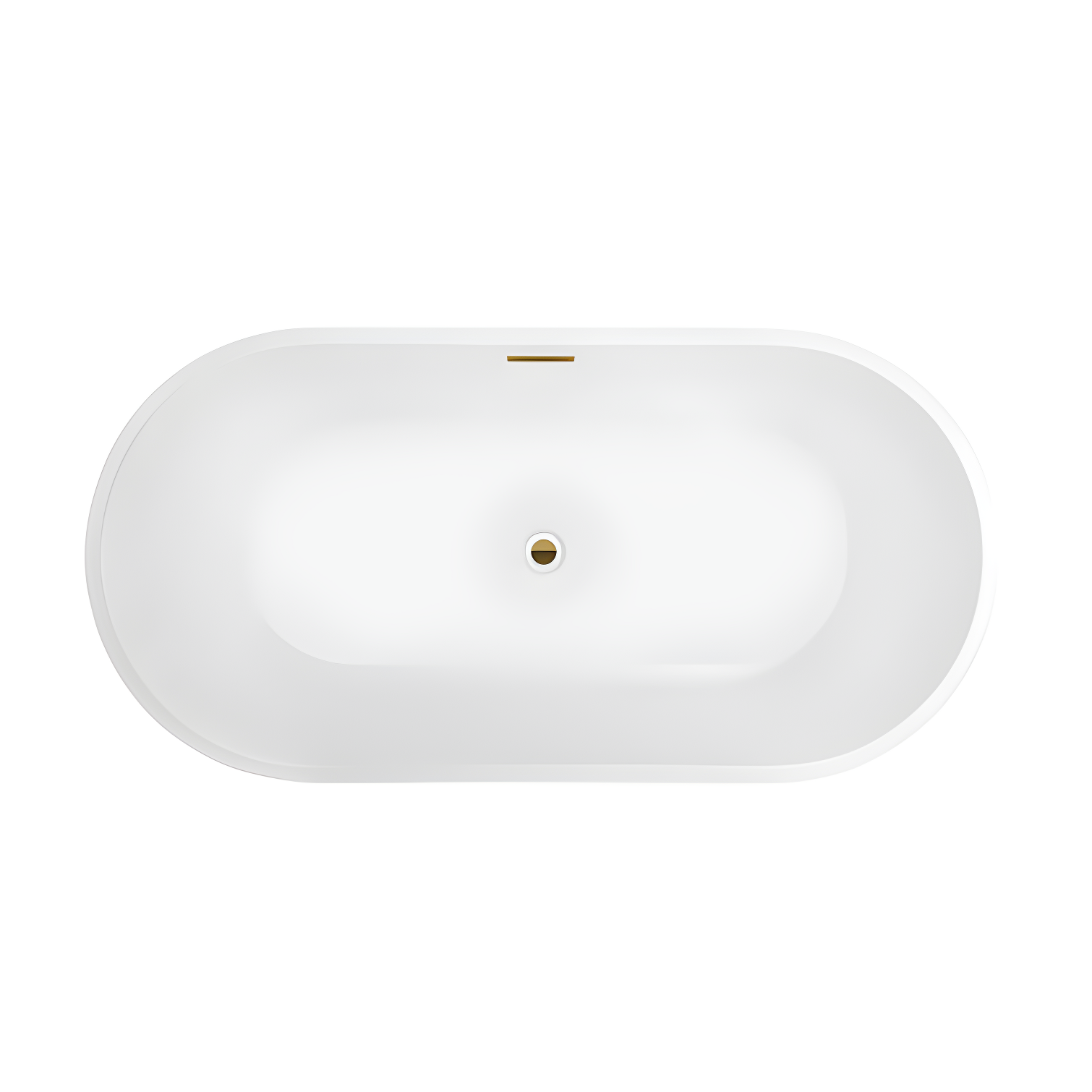 67'' x 32'' Freestanding Soaking Acrylic Bathtub