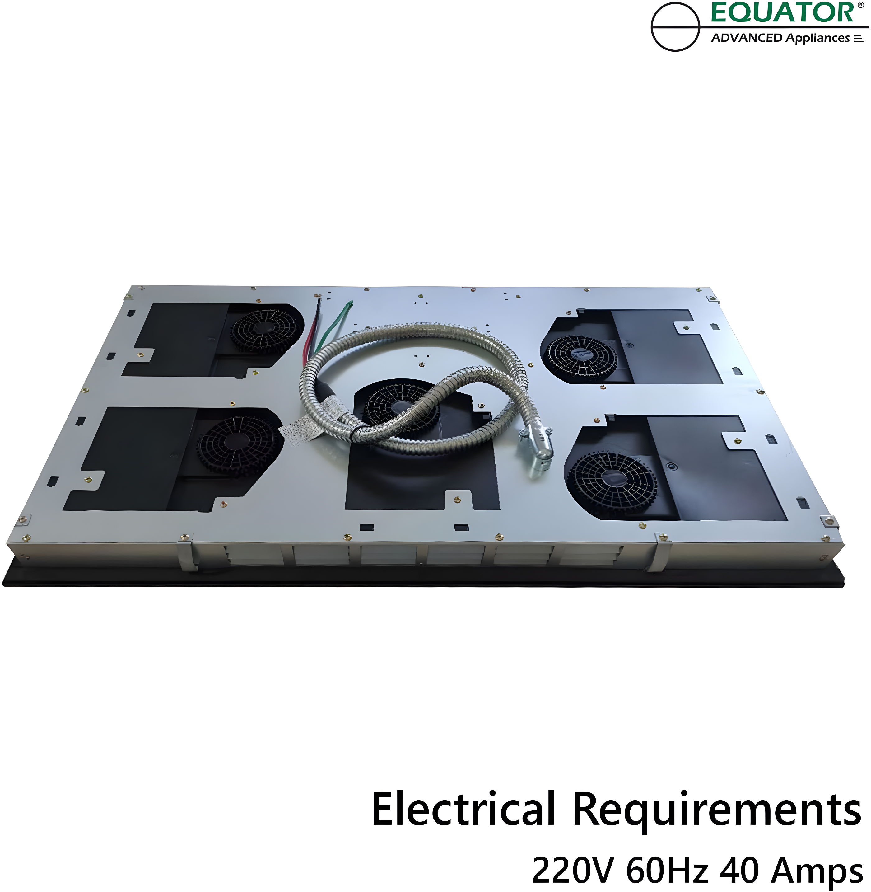 Equator Advanced Appliances Equator 30" Built-In 4 Burner Induction Cooktop POWER BOOST Keep Warm 240V/7400W BIC 304