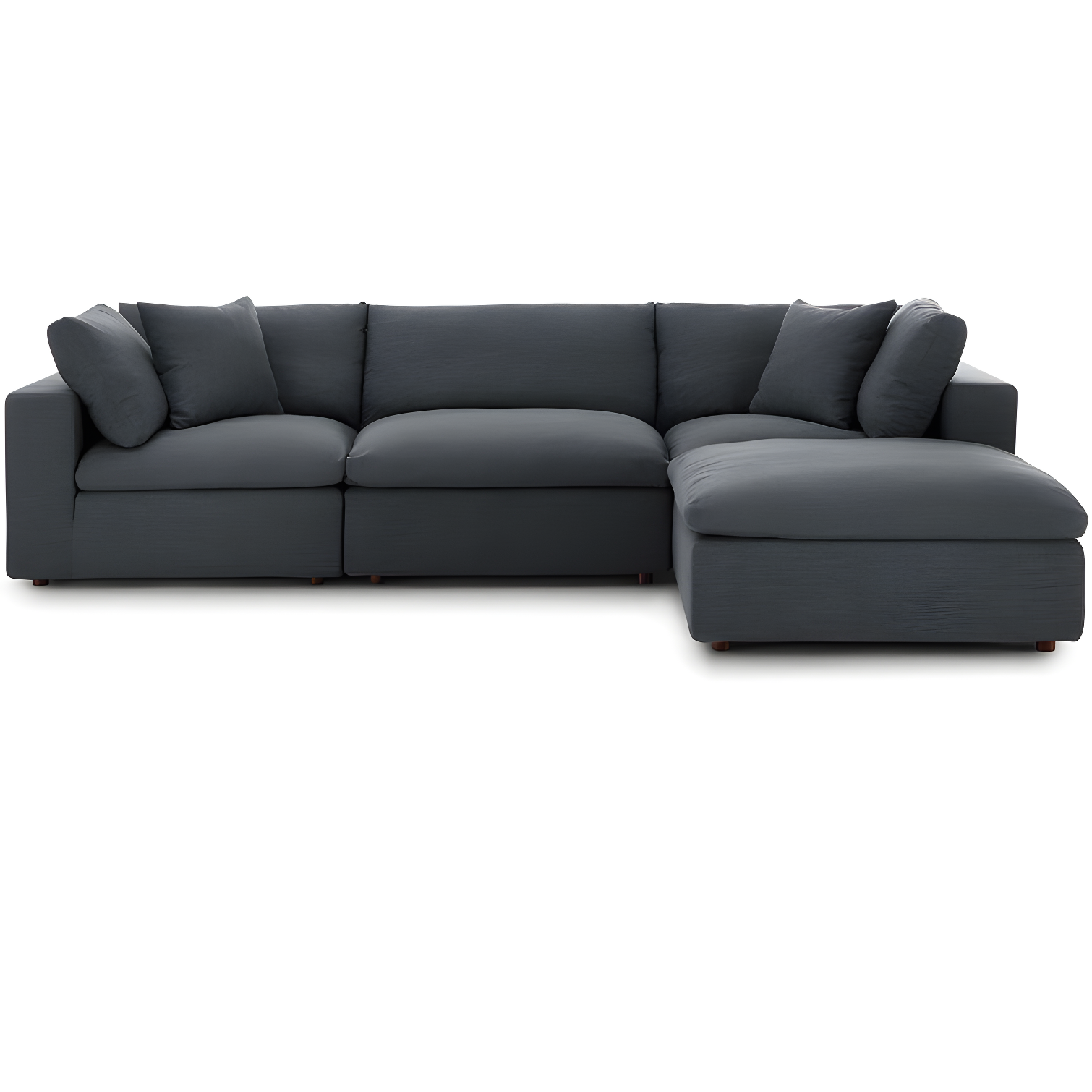 Modway Copper Grove Hrazdan Down-filled 4-piece Sectional Sofa Set