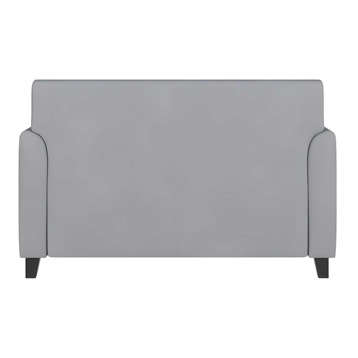 Hercules Junkersfeld 52" Modern LeatherSoft Upholstered Reception Loveseat