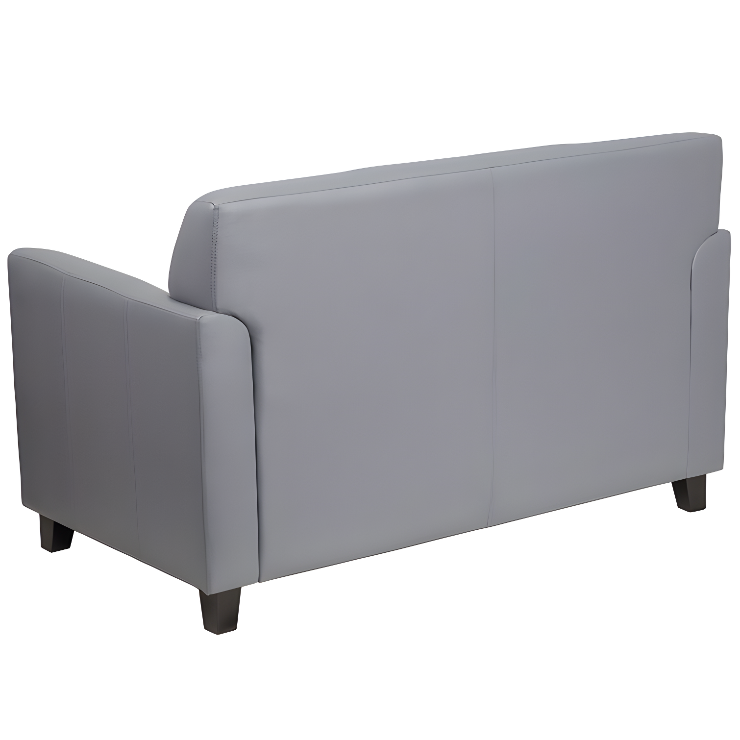 Hercules Junkersfeld 52" Modern LeatherSoft Upholstered Reception Loveseat