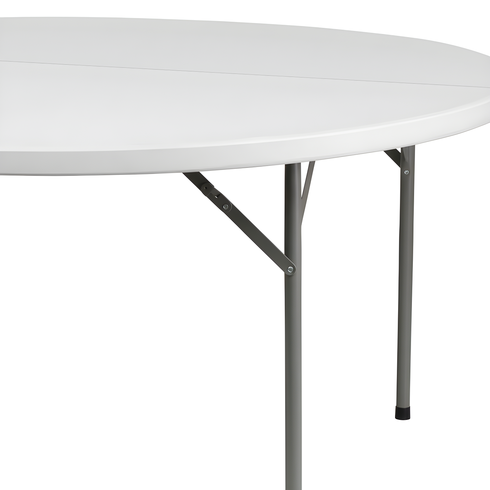 Noah 5' Round Plastic Event Folding Table by Flash Furniture