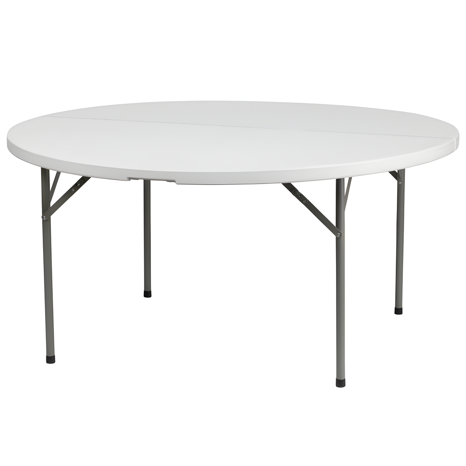 Noah 5' Round Plastic Event Folding Table by Flash Furniture