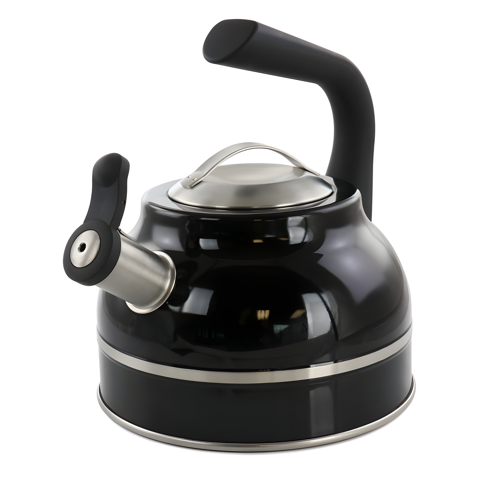 Kenmore Elite Kenmore Elite Costner 2.3 Quarts Stainless Steel (18/8) Whistling Stovetop Tea Kettle