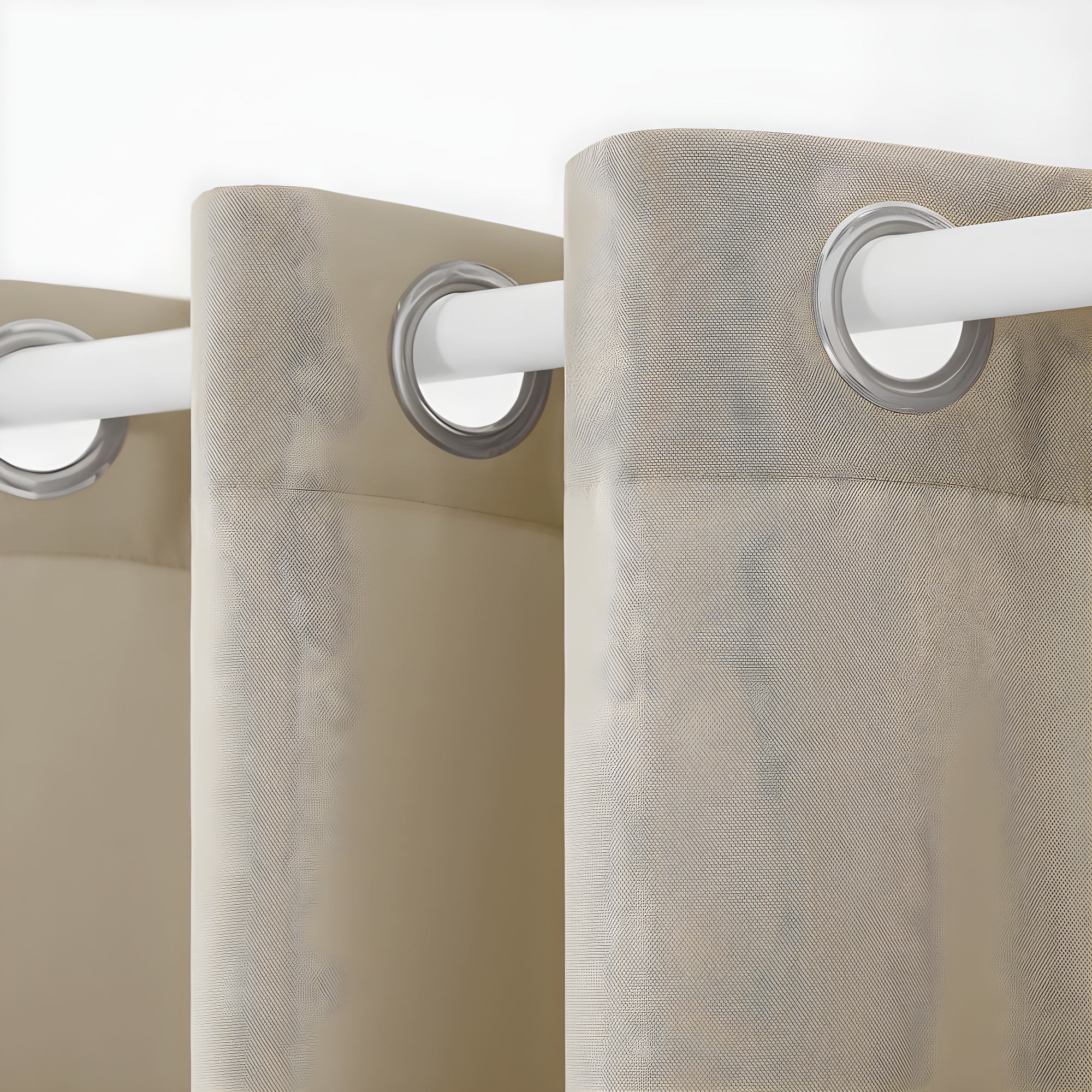 Cabana Solid Heavyweight Indoor Outdoor Curtains