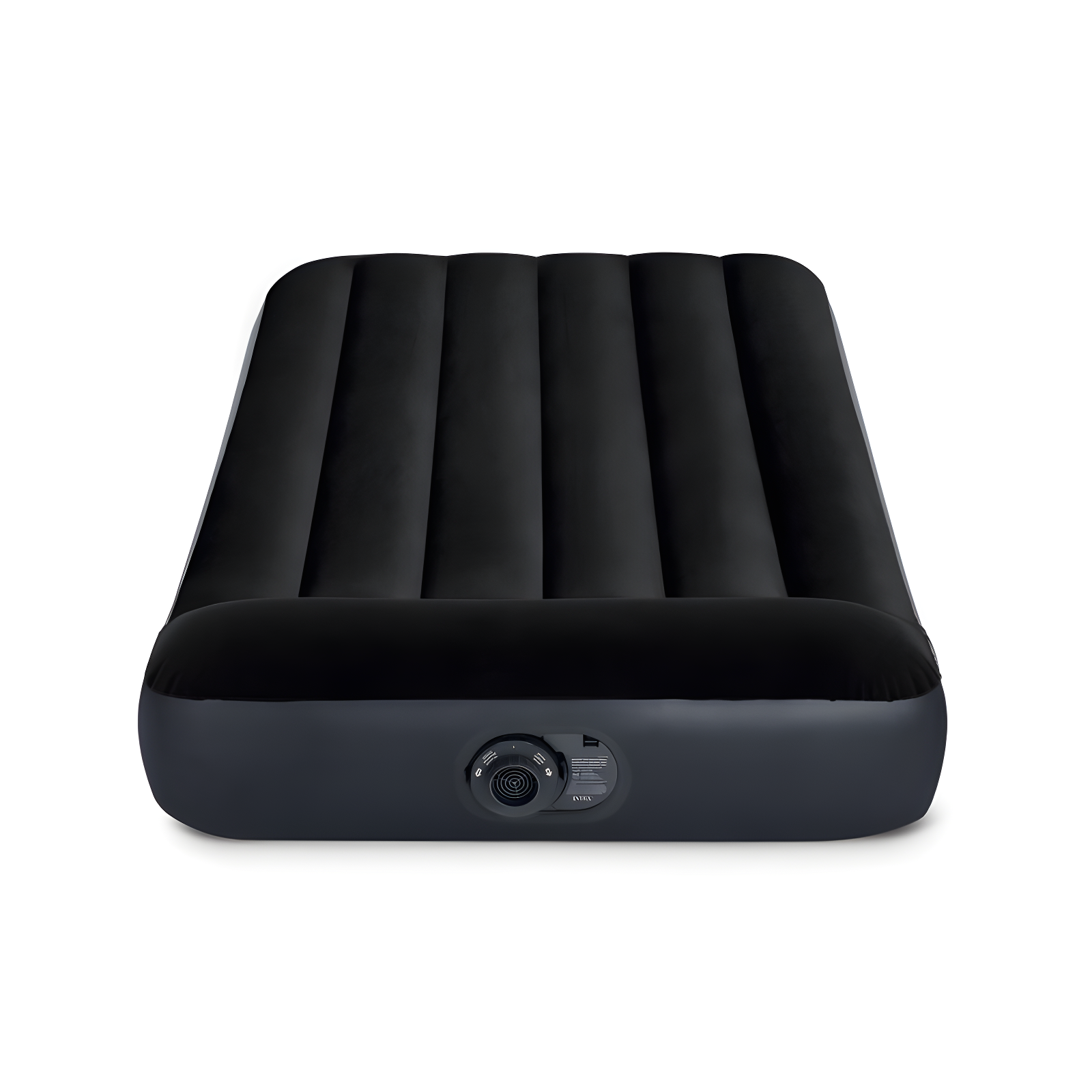 Intex Intex Dura Pillow Rest Classic Blow Up Mattress Air Bed with Built In Pump