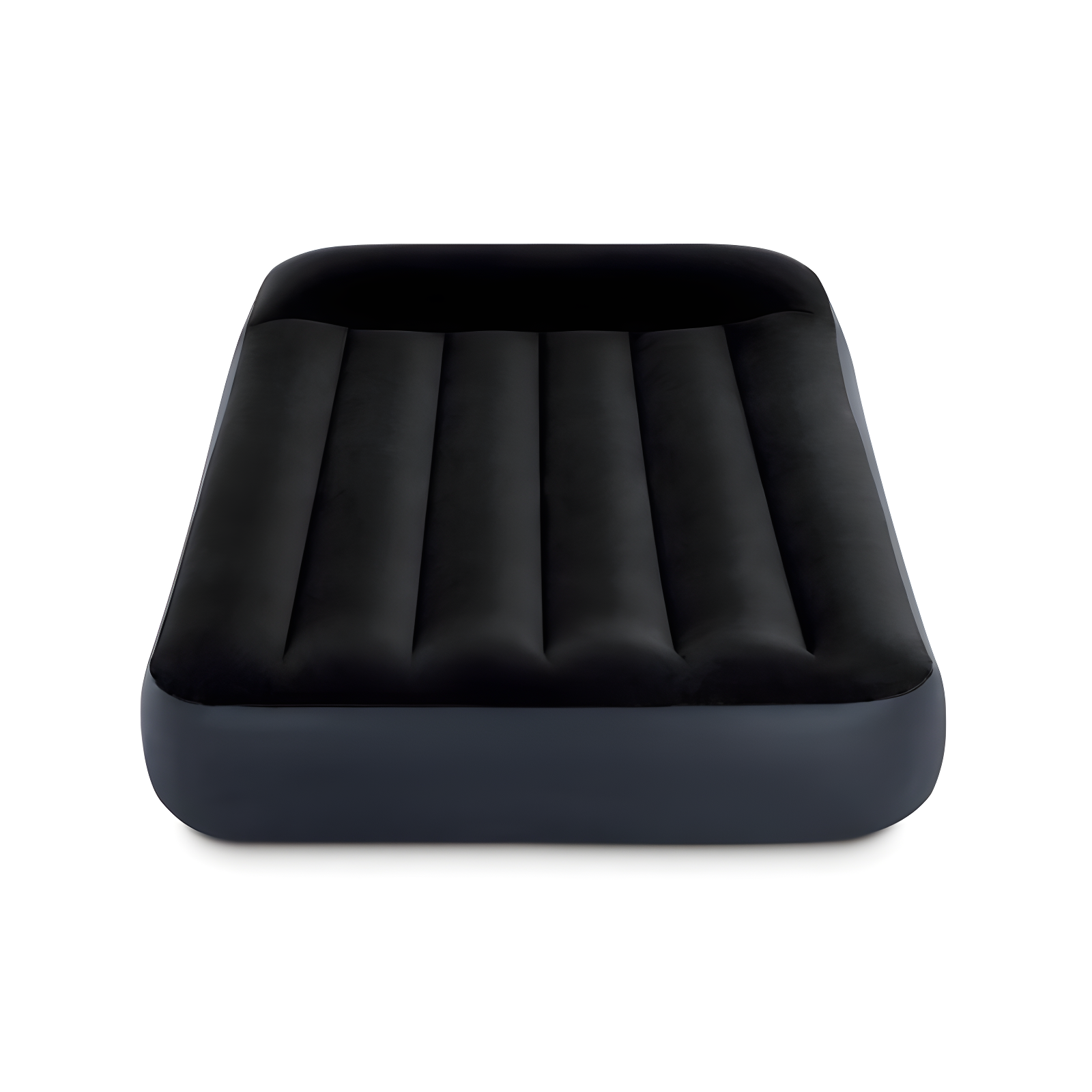 Intex Intex Dura Pillow Rest Classic Blow Up Mattress Air Bed with Built In Pump