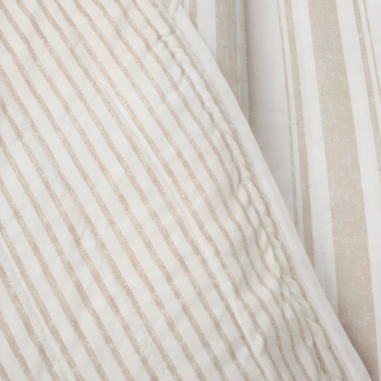 Birch Lane™ Gilroy Farmhouse / Country Cotton Striped Quilt Set