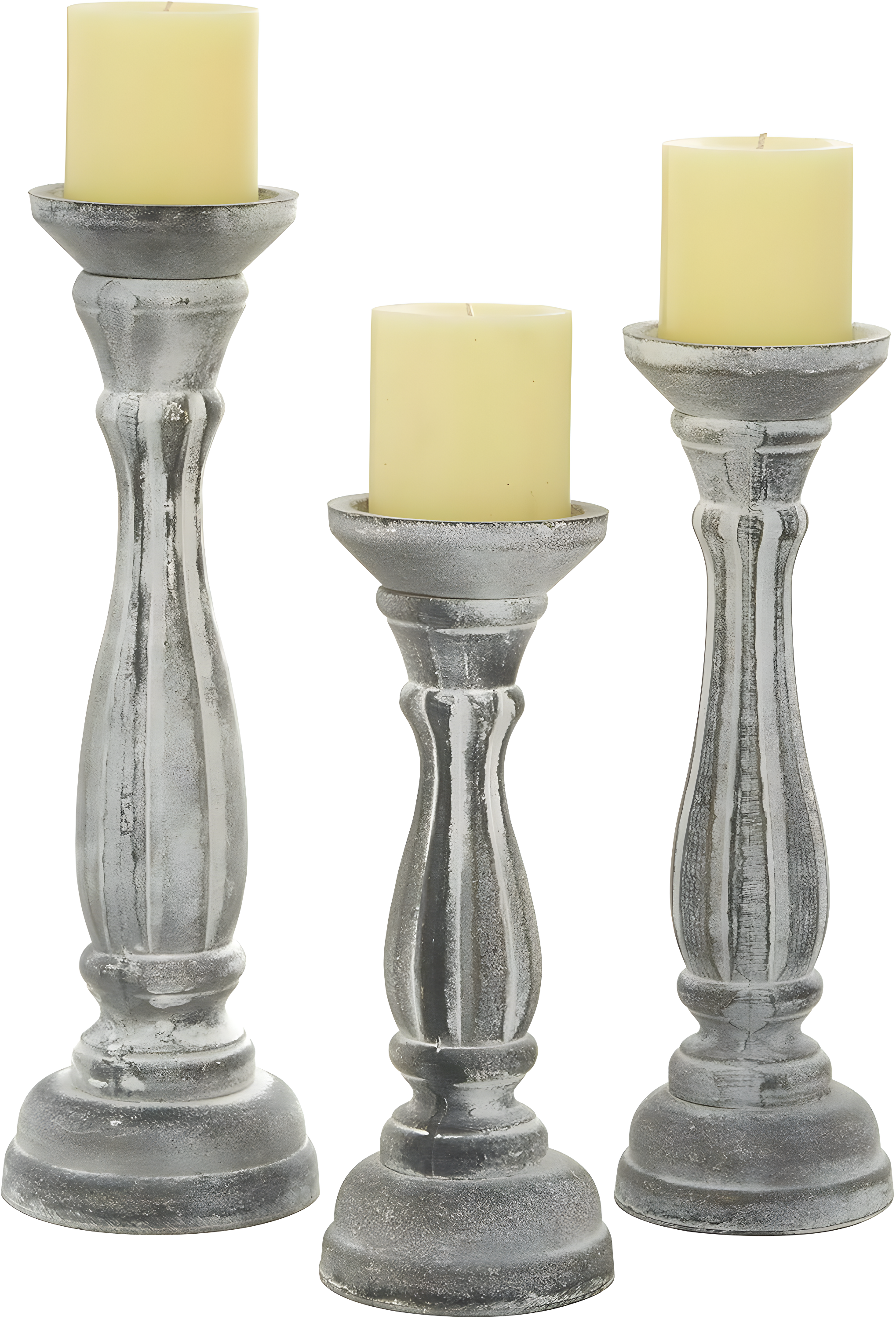 UMA Enterprises Wood Tabletop Candlestick