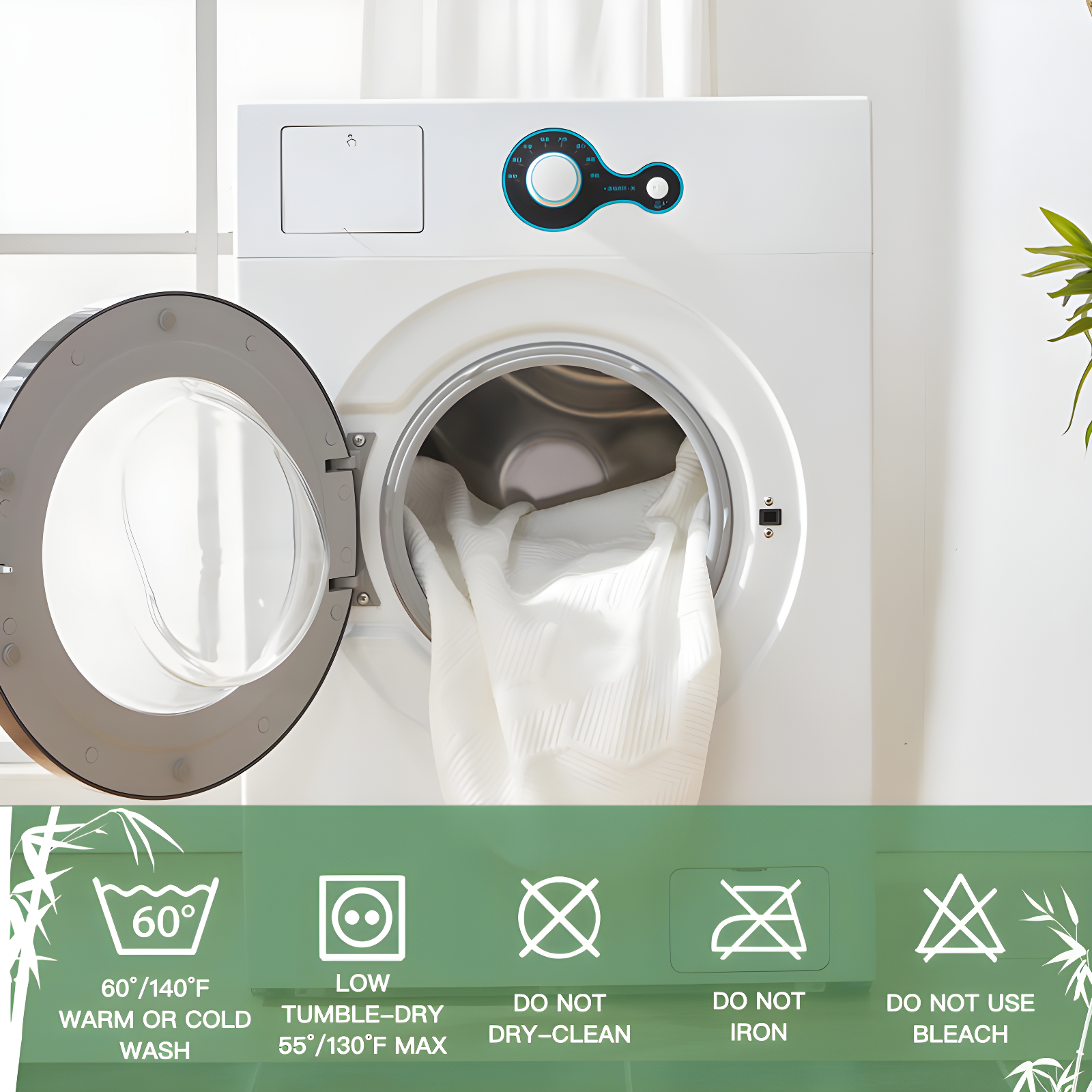 Queen Size Waterproof Mattress Protector, 40% Rayon From Bamboo Cooling Mattress Pad Cover, 3D Air Fabric Breathable Mattress Pad Fitted With Deep Pocket 6"- 15" Machine Washable