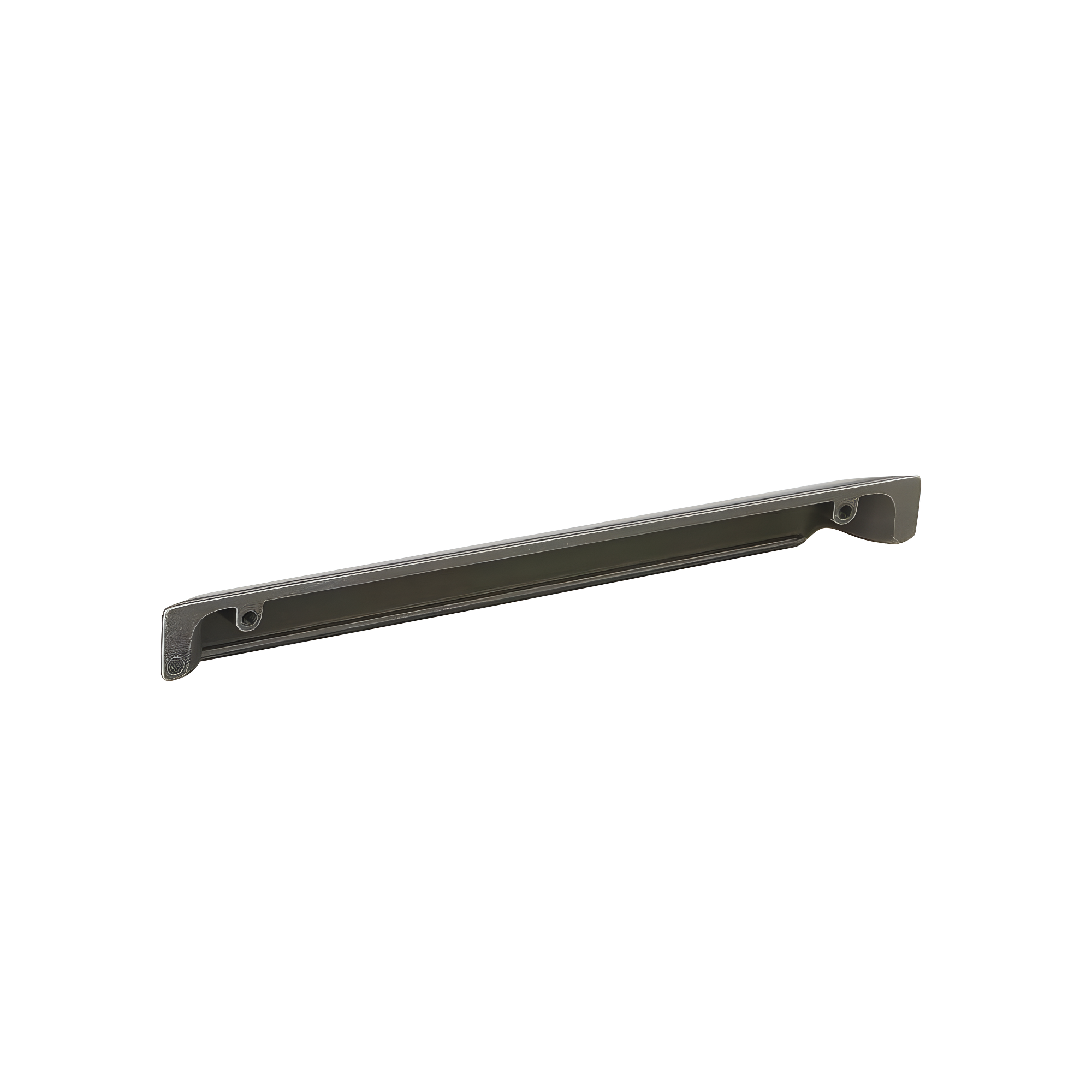 Amerock | Kitchen Cabinet Cup Pull | Antique Iron | 6-5/16 in (160 mm) Center-to-Center | Jolene | 1 Pack | Furniture Hardware | Cabinet Handle | Bathroom Drawer Pull