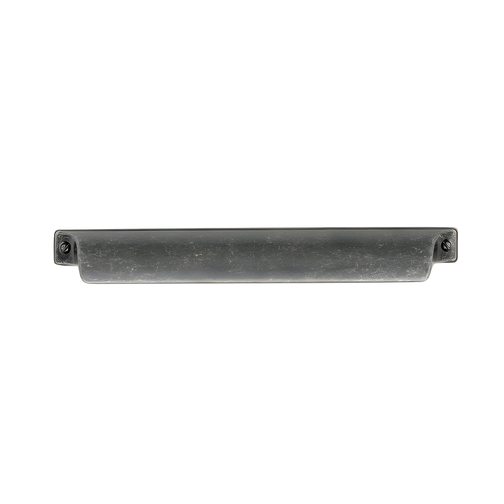 Amerock | Kitchen Cabinet Cup Pull | Antique Iron | 6-5/16 in (160 mm) Center-to-Center | Jolene | 1 Pack | Furniture Hardware | Cabinet Handle | Bathroom Drawer Pull