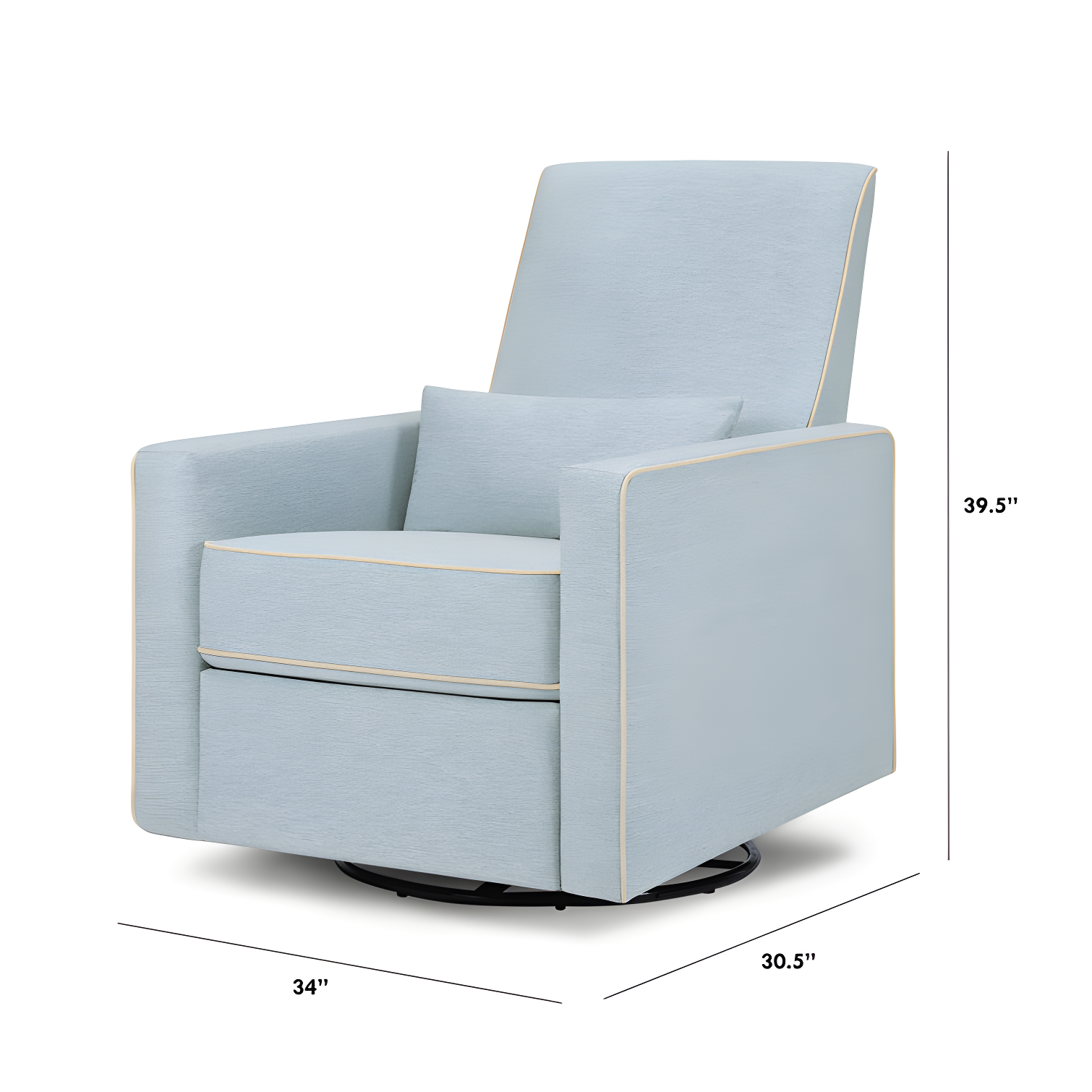 Piper Swivel Reclining Glider