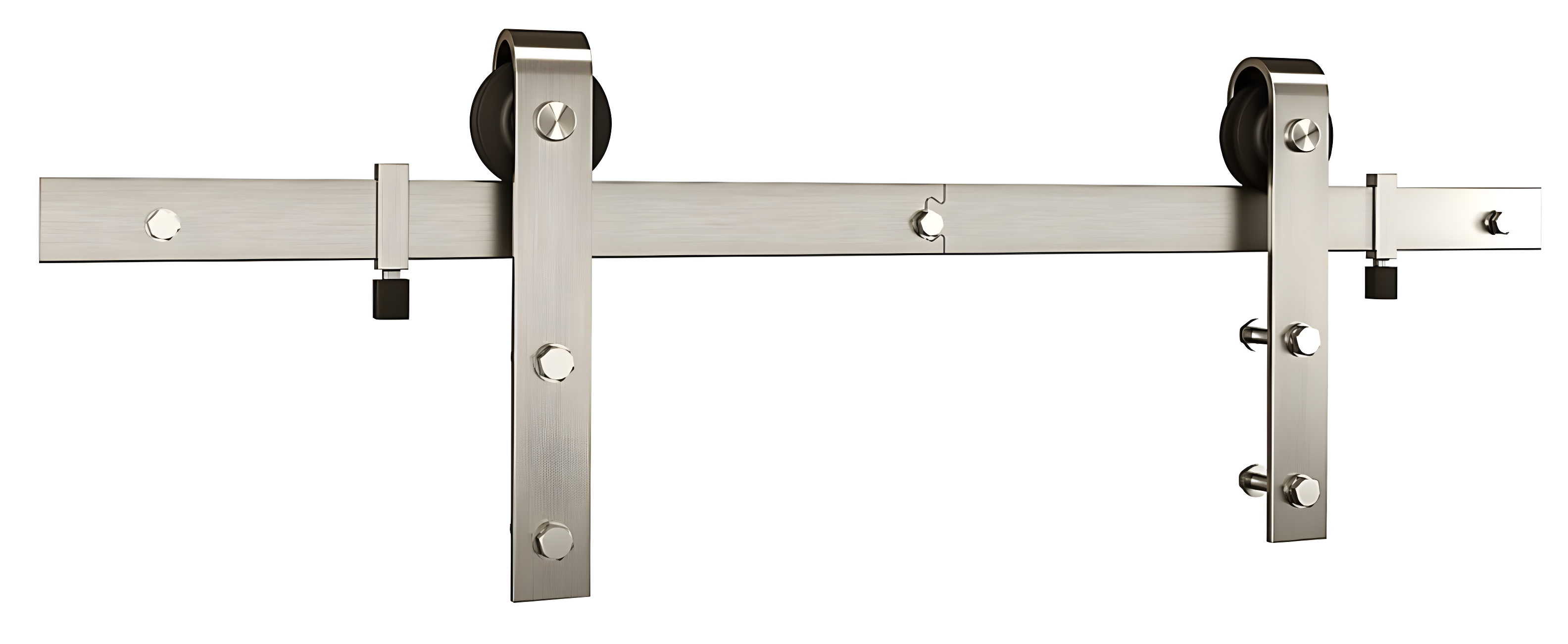 National Hardware Standard Single Barn Door Hardware Kit