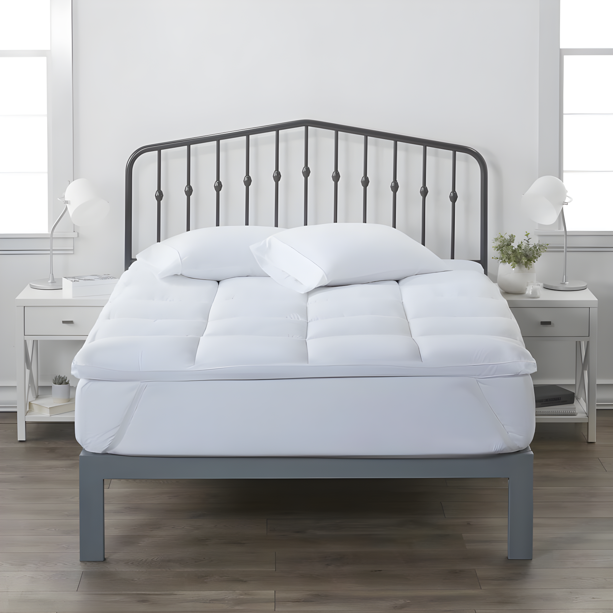 Simply Soft Pillow Top Luxury Mattress Topper
