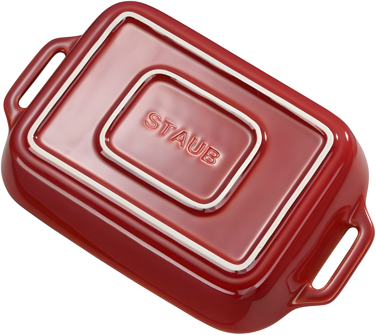 Staub ® Rustic Red 2-Piece Rectangular Baker Set