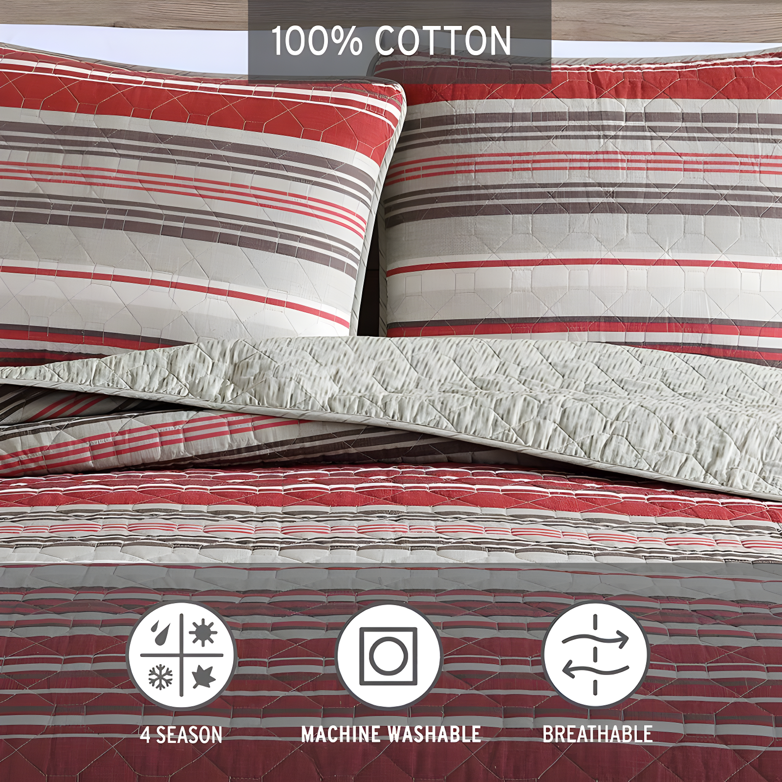 Eddie Bauer Eddie Bauer Yakima Valley Cotton Quilt Set