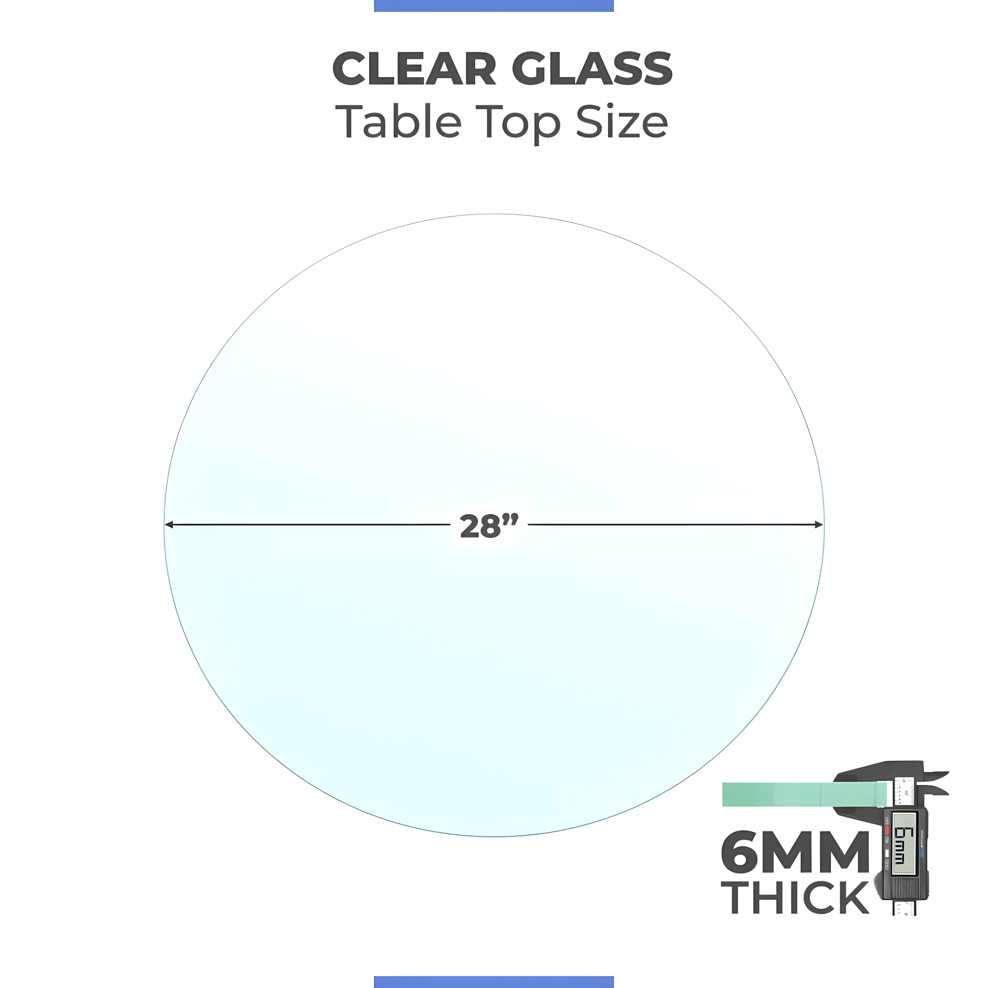 Genoa Glass Table Top