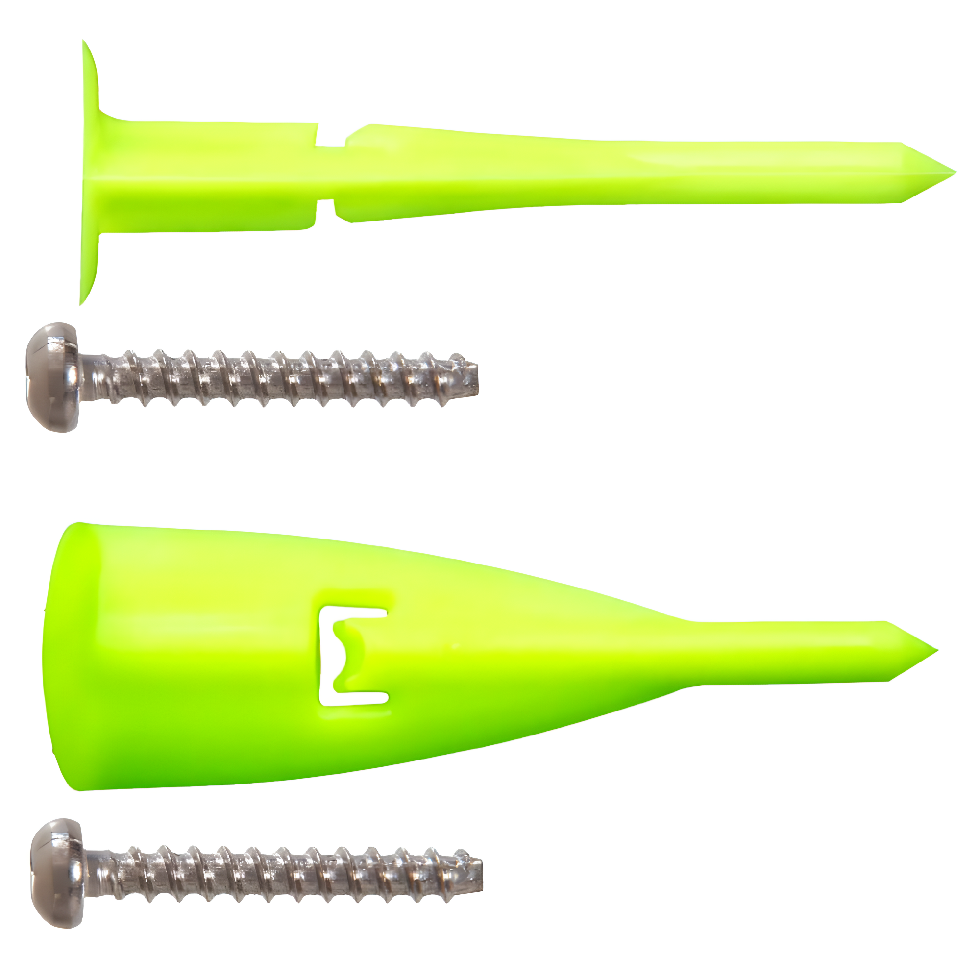 WallClaw LOC-N-LOAD Hammer-In Drywall Anchors - 10 PACK