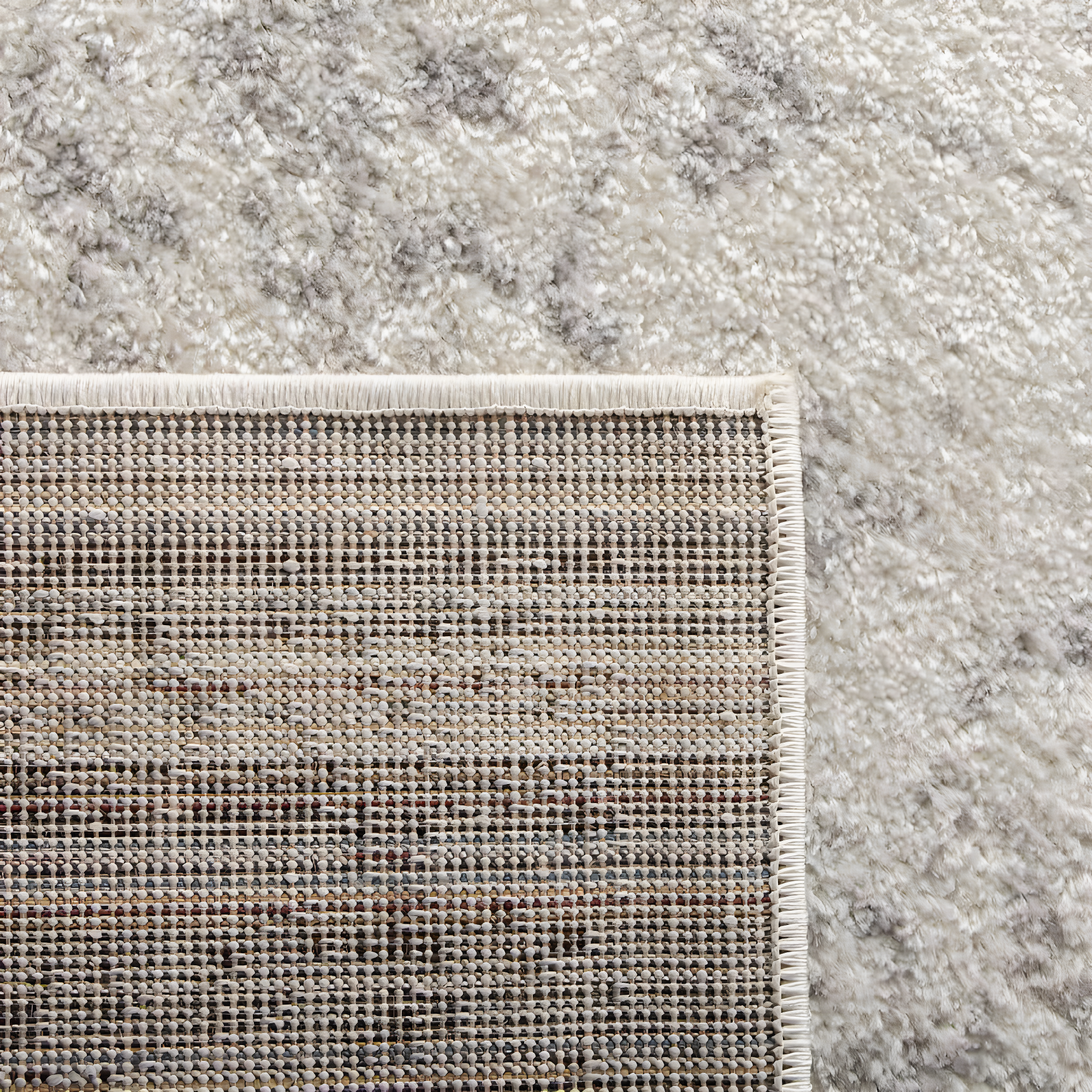 Adirondack ADR109 Machine Made Indoor Area Rug - Ivory/Silver - 10'x14' - Safavieh