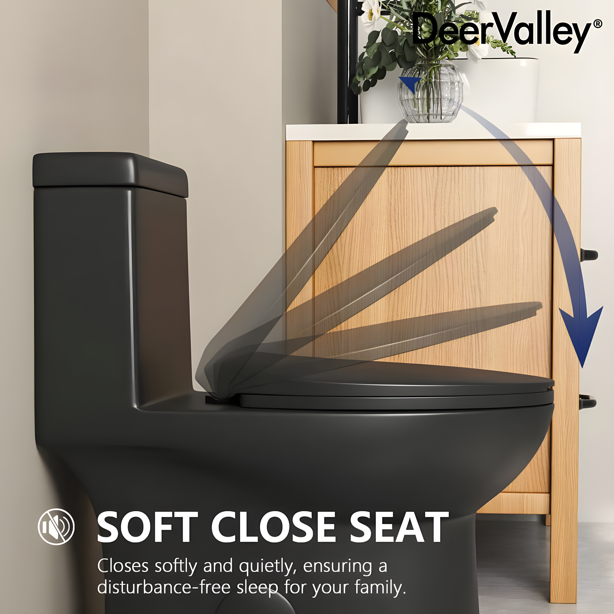 Ally Dual-Flush Elongated One-Piece Toilet with Glazed Surface Modern Toilet with Comfort Seat Height(Seat Included)