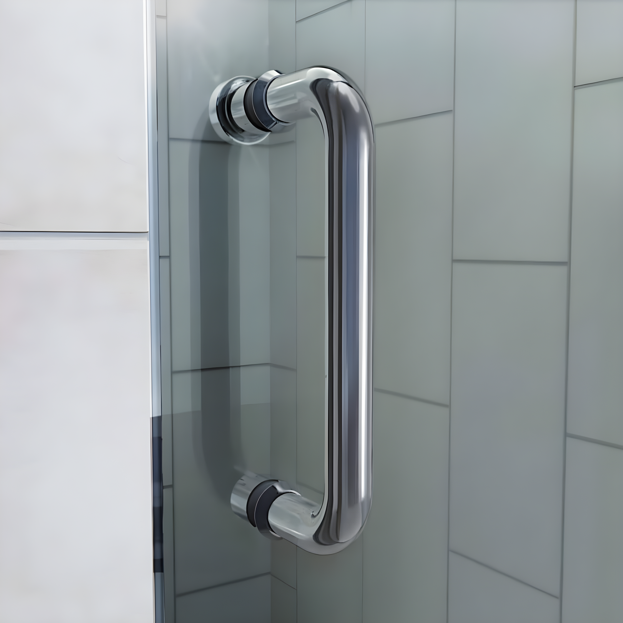 Flex 38" W x 72" H Pivot Semi-Frameless Shower Door