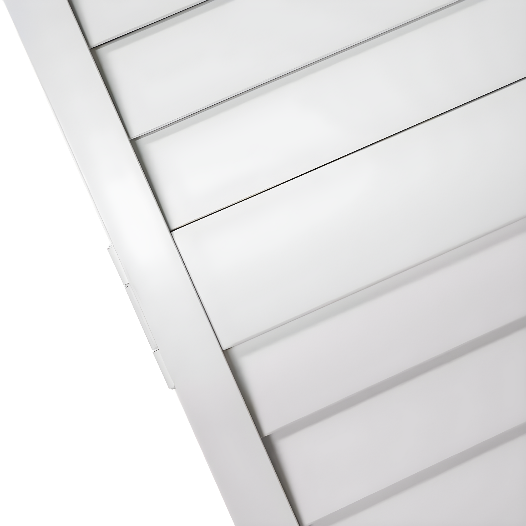 Kimberly Bay Louvered Wood Painted Plantation Bi-Fold Door