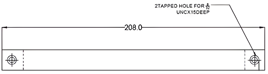 Richelieu Hardware BP9466192900 Sheffield Collection 7 9/16-inch (192 mm) Center-to-Center Matte Black Traditional Rectangular Pull Handle for Barn Doors, Cabinets, Drawers, and Furniture
