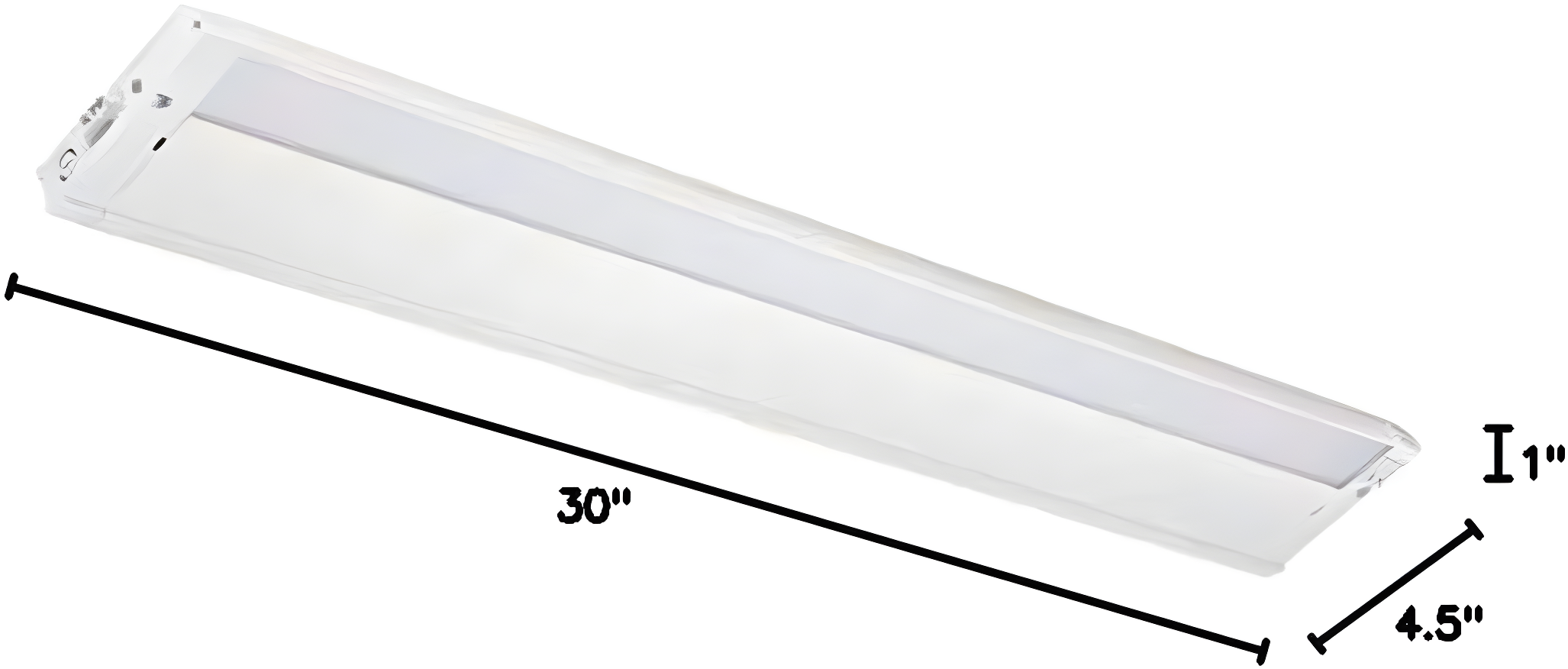 4U Series LED 30'' Under Cabinet Linkable Light Bar