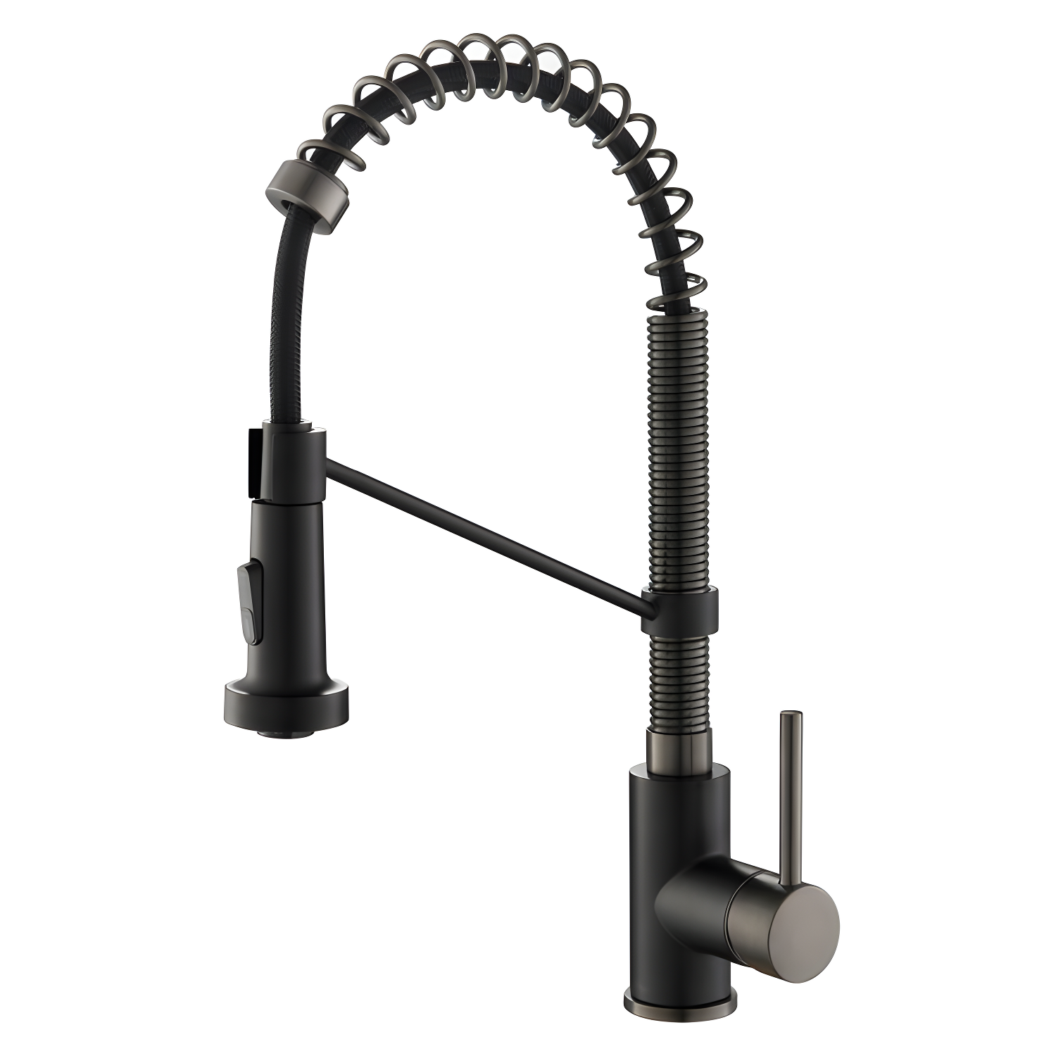 KRAUS Bolden Commercial Style 2-Function Single Handle Pull Down Kitchen Faucet