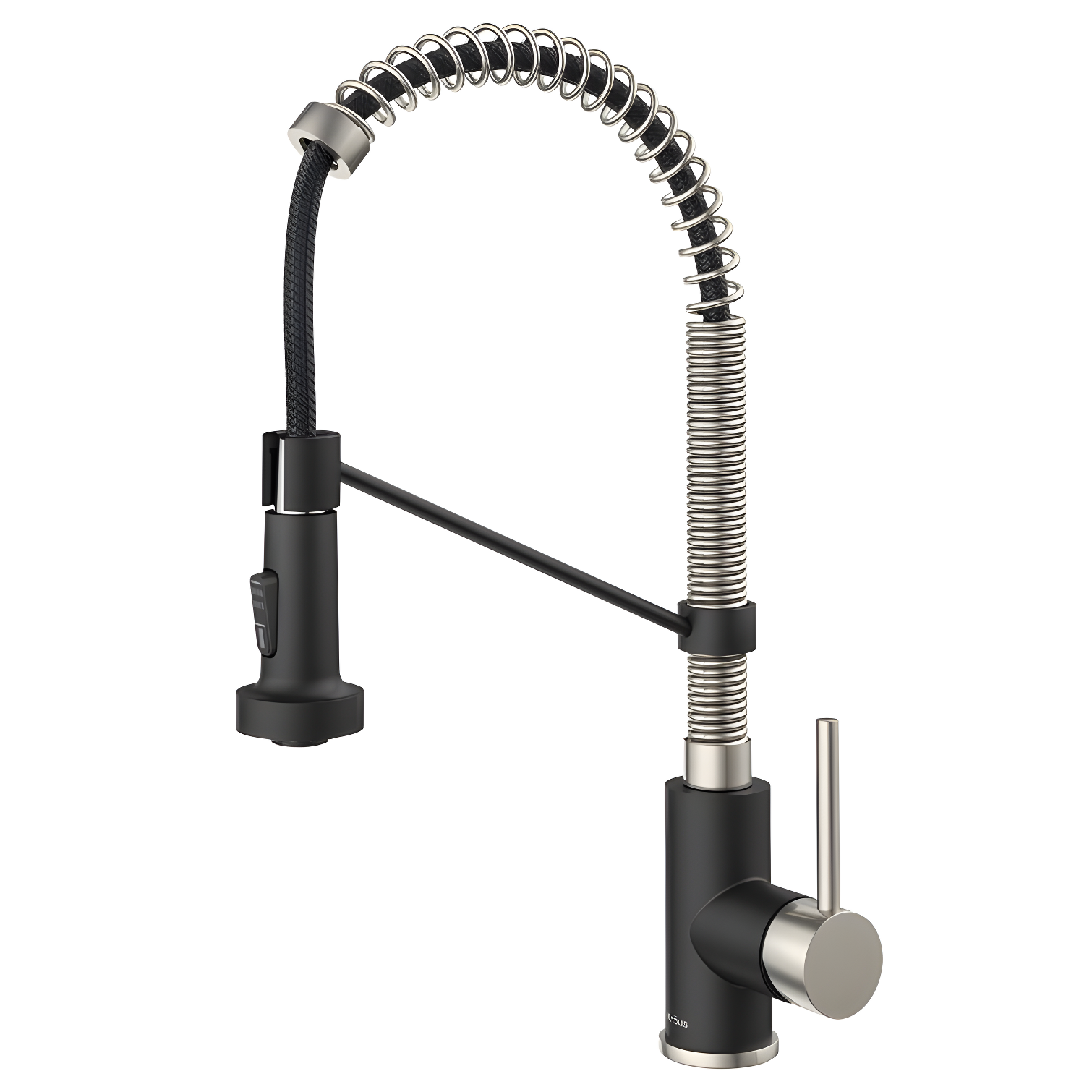 KRAUS Bolden Commercial Style 2-Function Single Handle Pull Down Kitchen Faucet