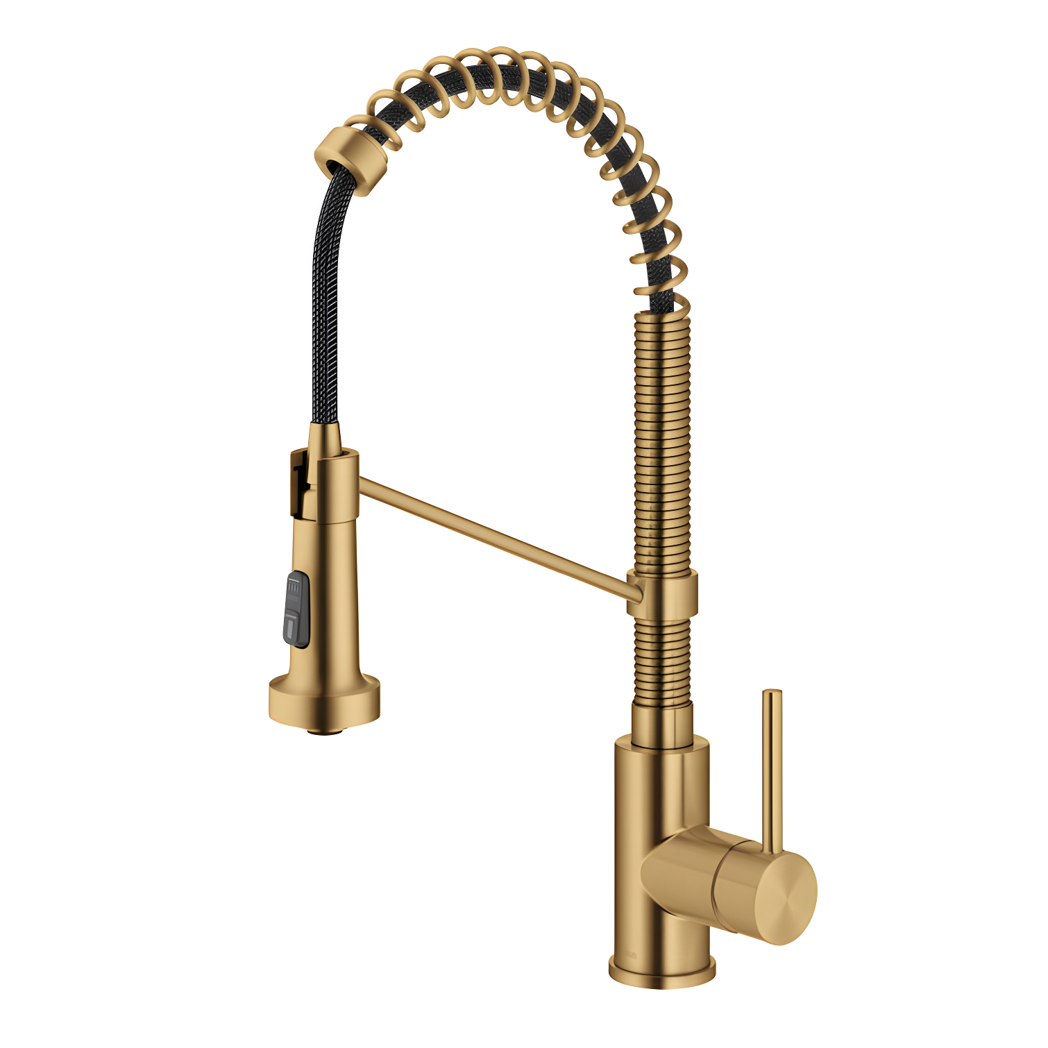 KRAUS Bolden Commercial Style 2-Function Single Handle Pull Down Kitchen Faucet