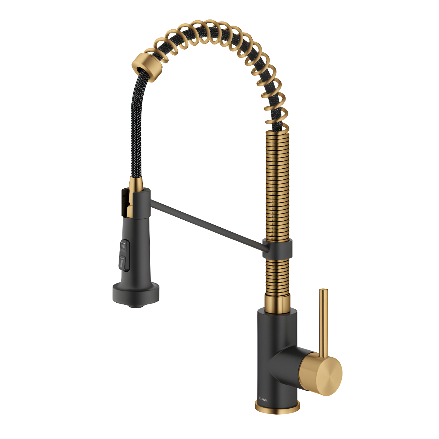 KRAUS Bolden Commercial Style 2-Function Single Handle Pull Down Kitchen Faucet