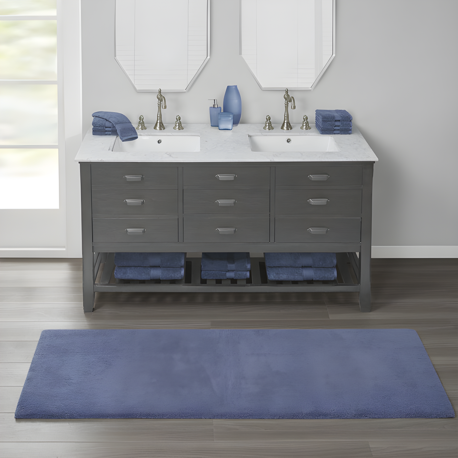 Marshmallow Bath Rug